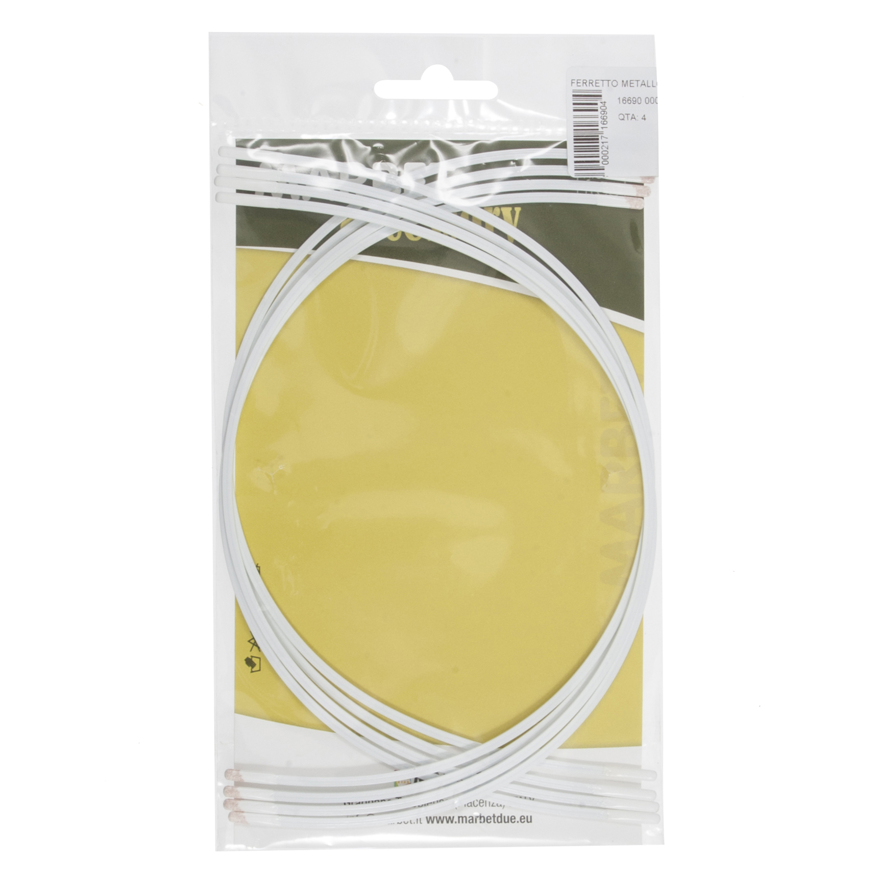 Picture of Bra Wires: 4 Pairs: 33cm: White