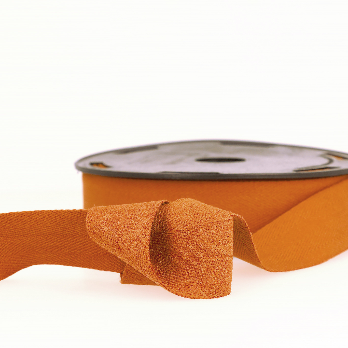 Trim Twill Tape Cotton 25m x 20mm Rust Stephanoise Groves and Banks