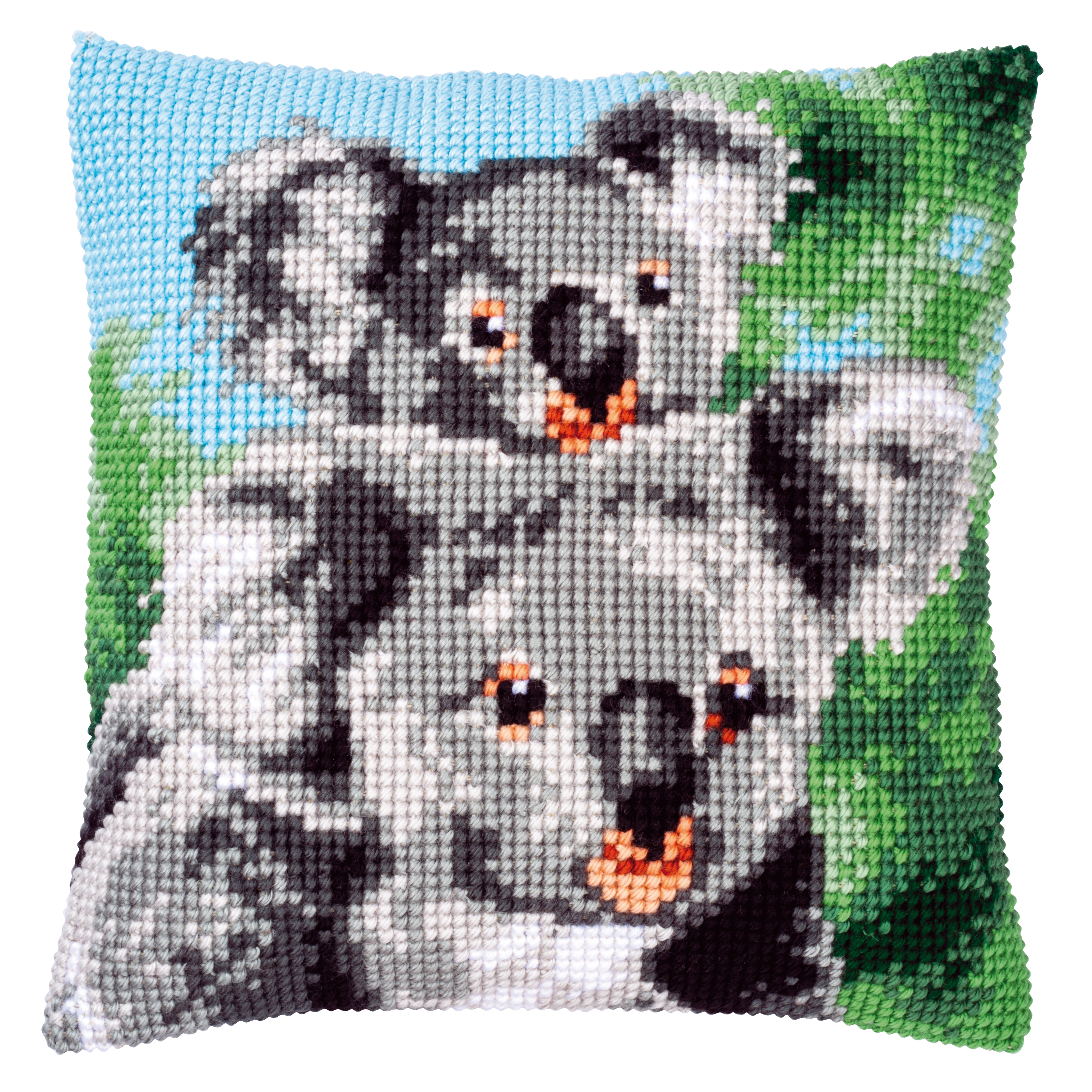 Cross Stitch Kit Cushion Koala with Baby Vervaco Groves and