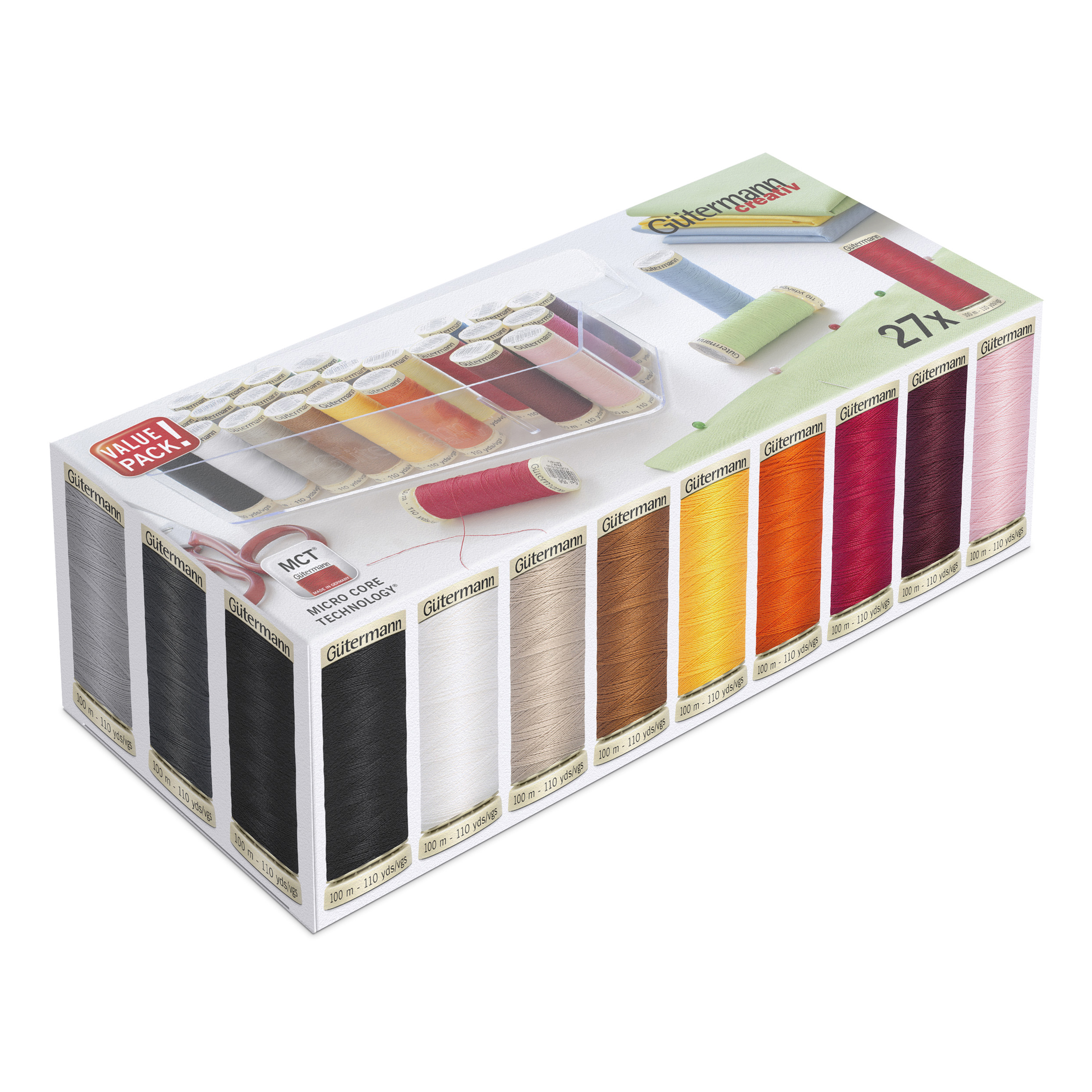 Picture of Thread Set: Sew-All: 100m: Pack of 27