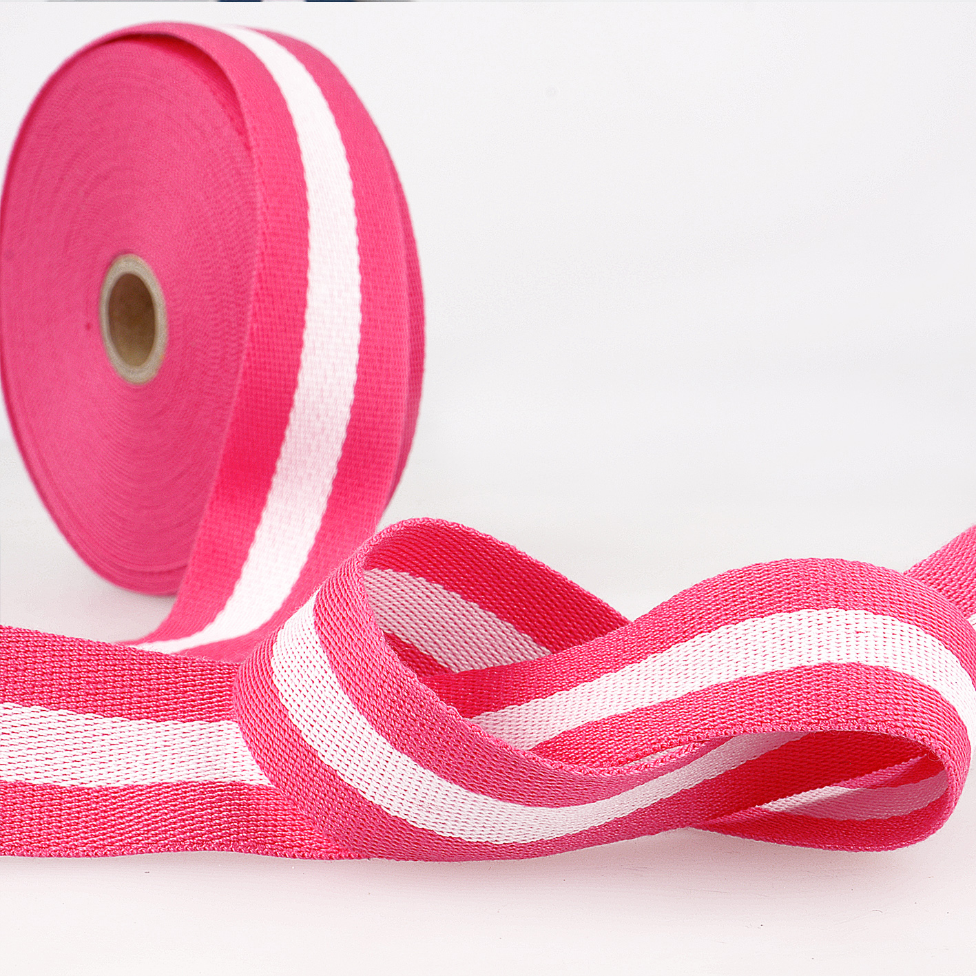 Trim: Webbing: Polyester: 10m x 40mm: Fuchsia - Stephanoise - Groves ...