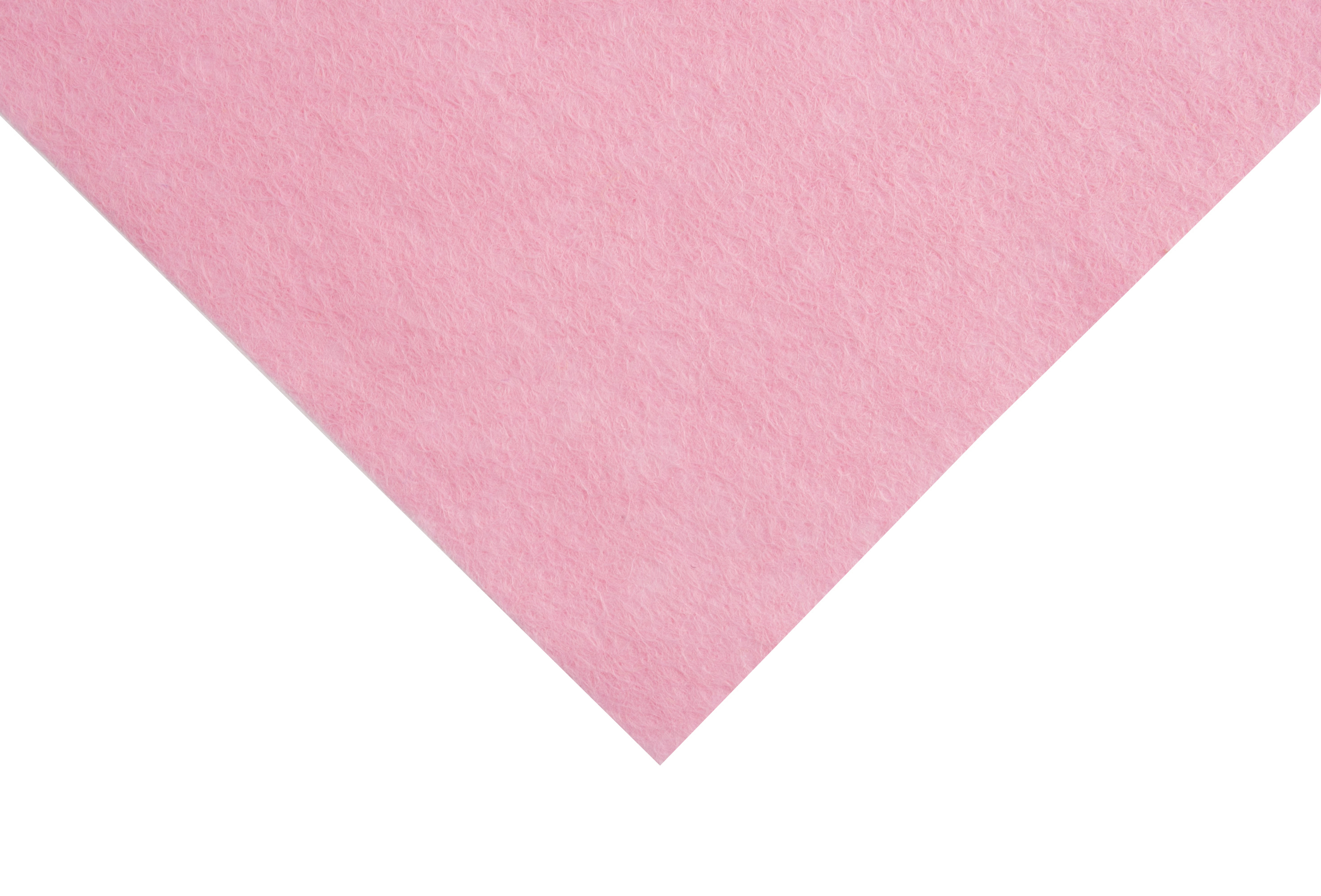 Felt Wool and Viscose Roll 5m x 90cm Baby Pink Trimits Groves