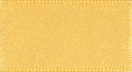 Picture of Ribbon: Double Faced Satin: 20m x 25mm: Gold