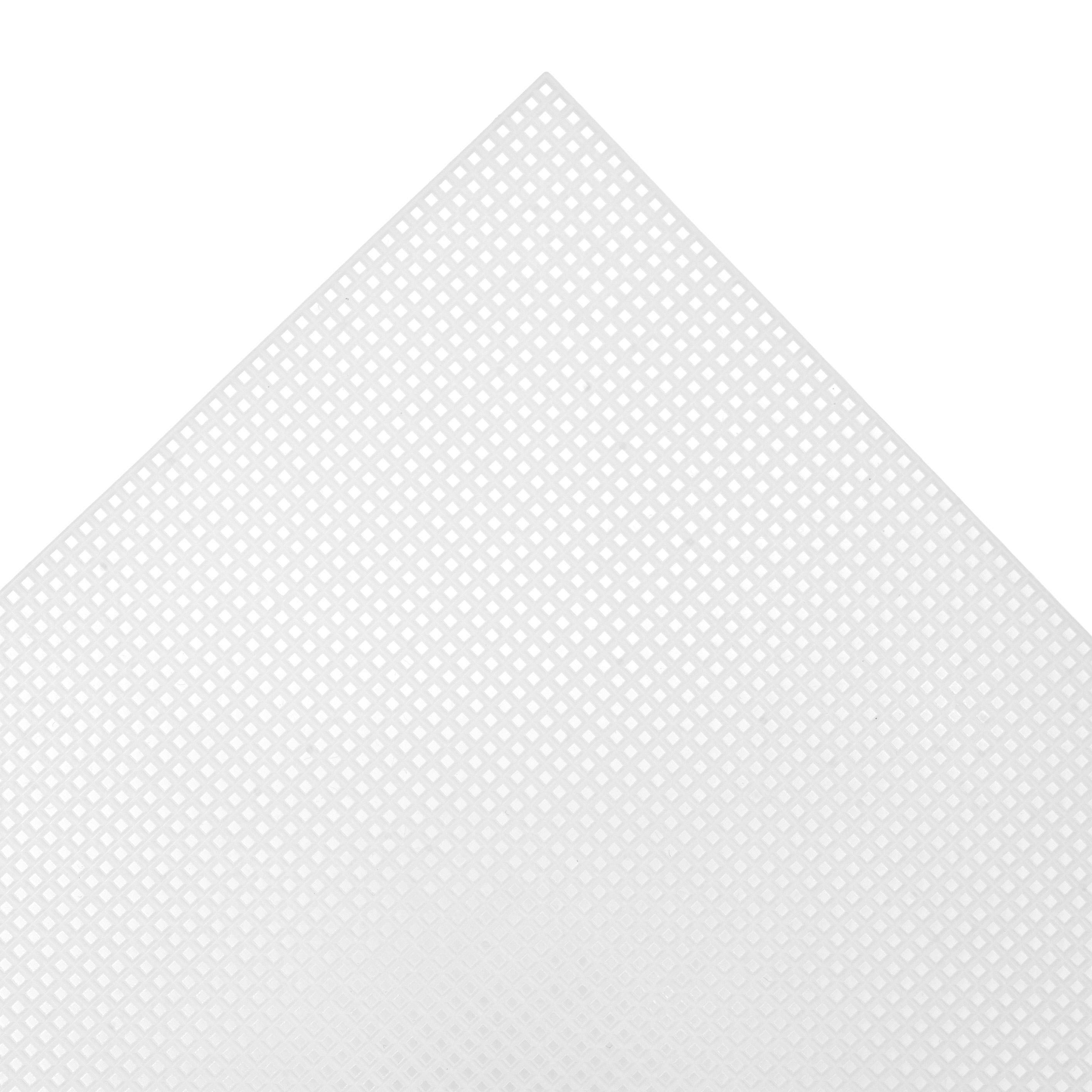 Picture of Needlecraft Fabric: Plastic Canvas: 10 Mesh Rectangle: 26 x 33.5cm (12):