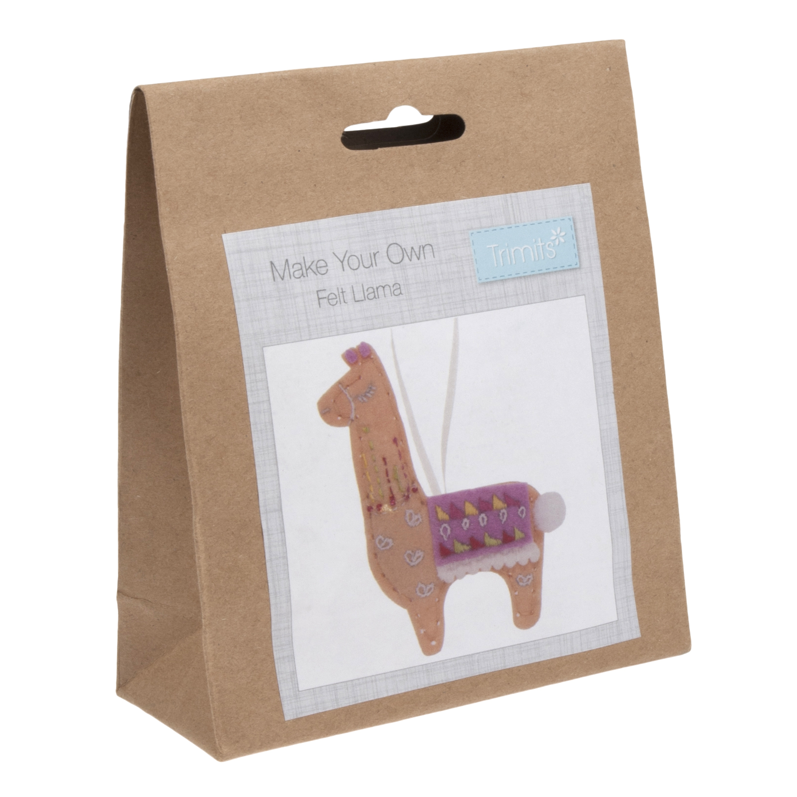 Felt Decoration Kit Llama Trimits Groves and Banks