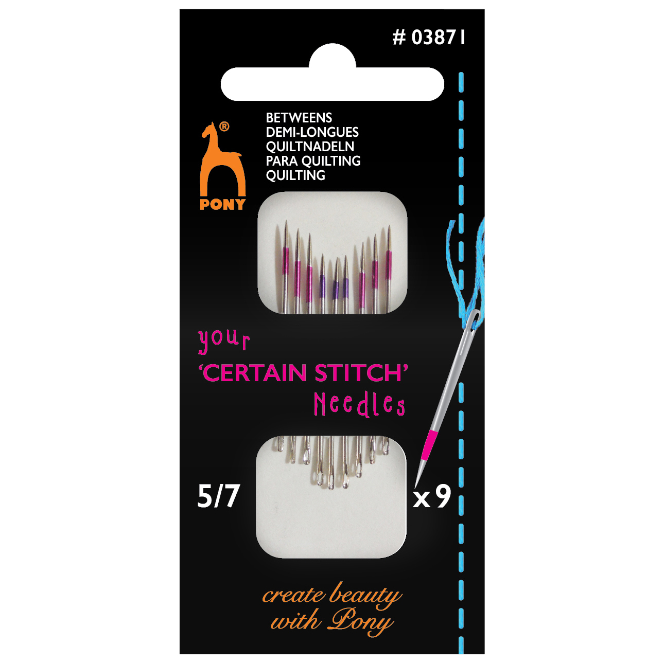 Picture of Hand Sewing Needles: Betweens: Sizes 5-7