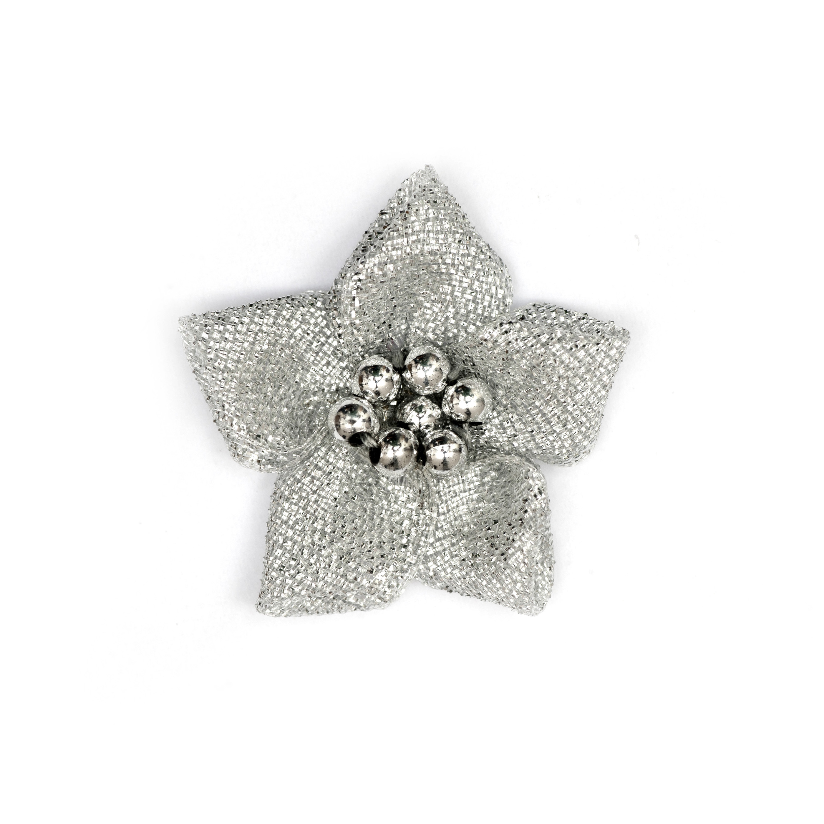 Satin Star with Pearls: Silver - Groves - Groves and Banks