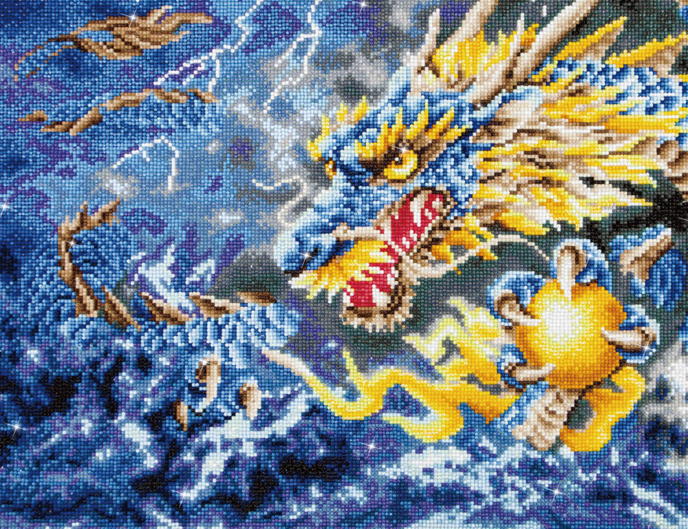 Picture of Diamond Painting Kit: Mythical Dragon