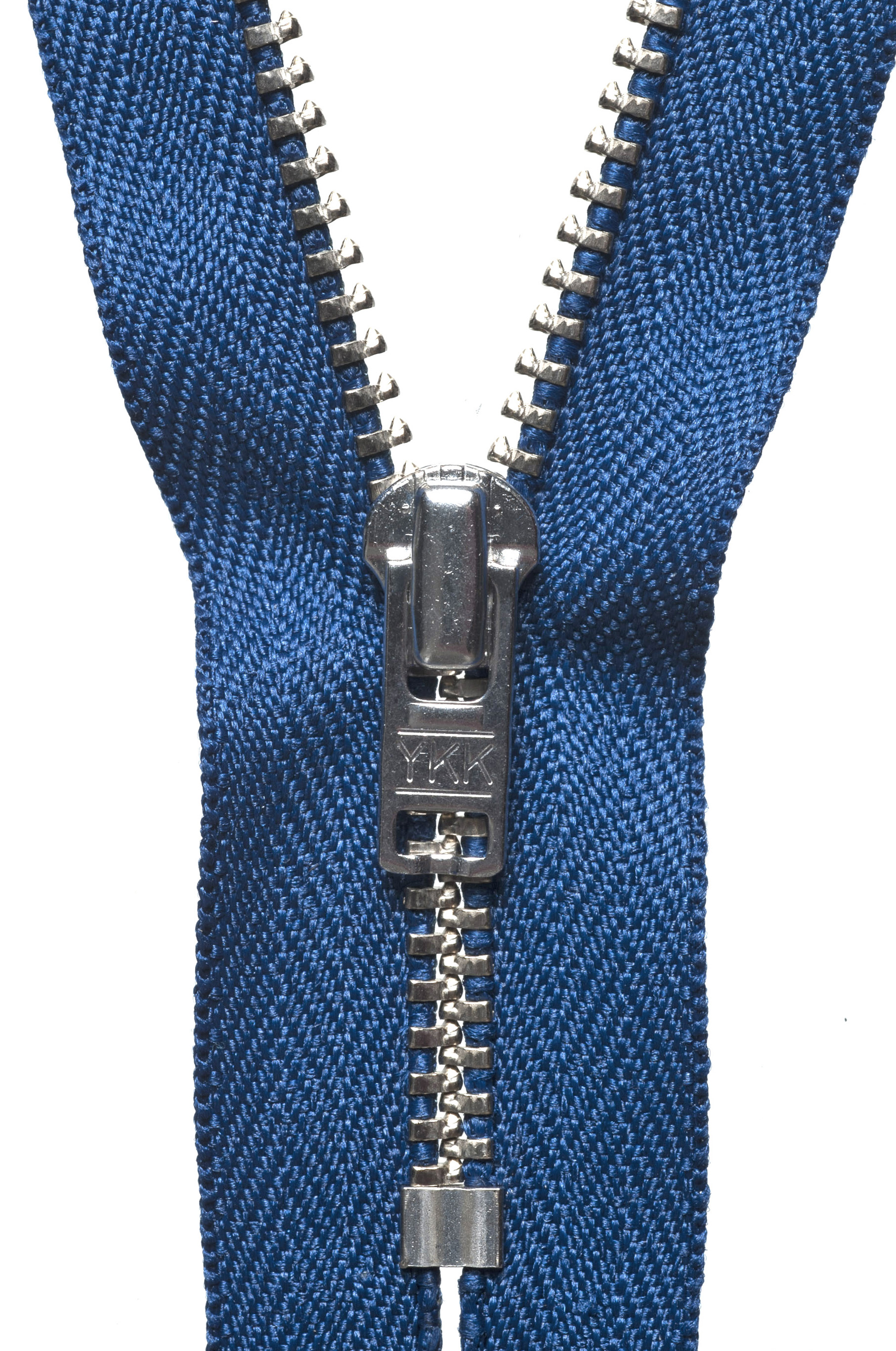 Metal Trouser Zip 15cm or 5.90in Royal Blue YKK Groves and Banks