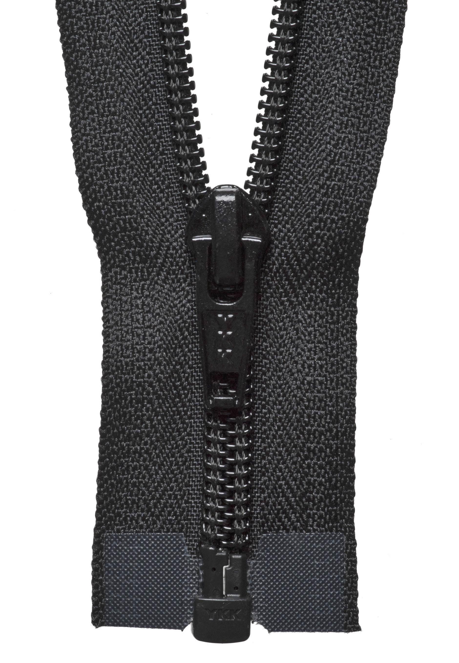 Picture of Nylon Open End Zip: 66cm: Black