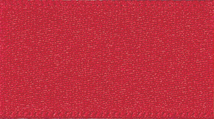 Picture of Ribbon: Double Faced Satin: 20m x 10mm: Red