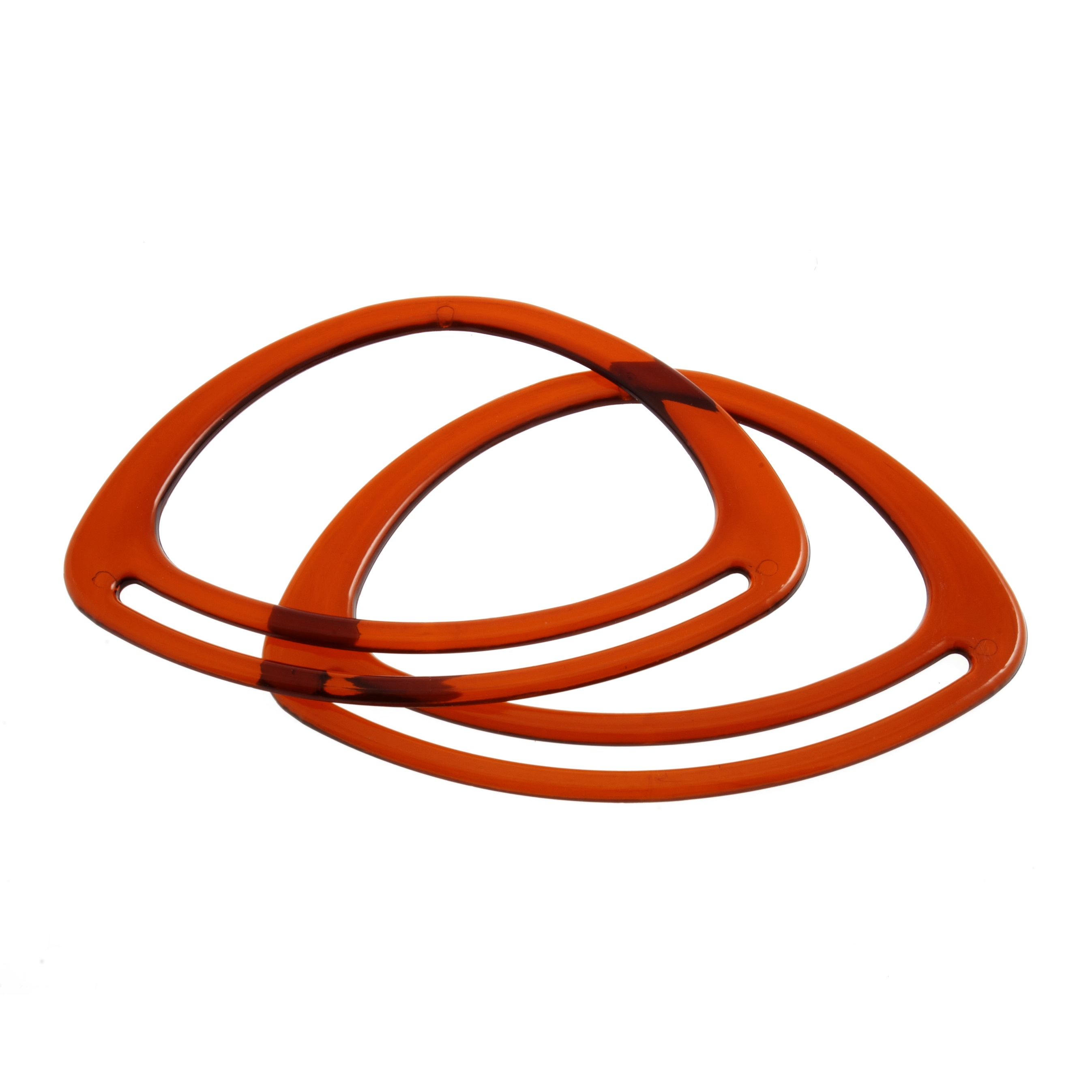 Bag Handles Oval 11cm Amber Trimits Groves and Banks