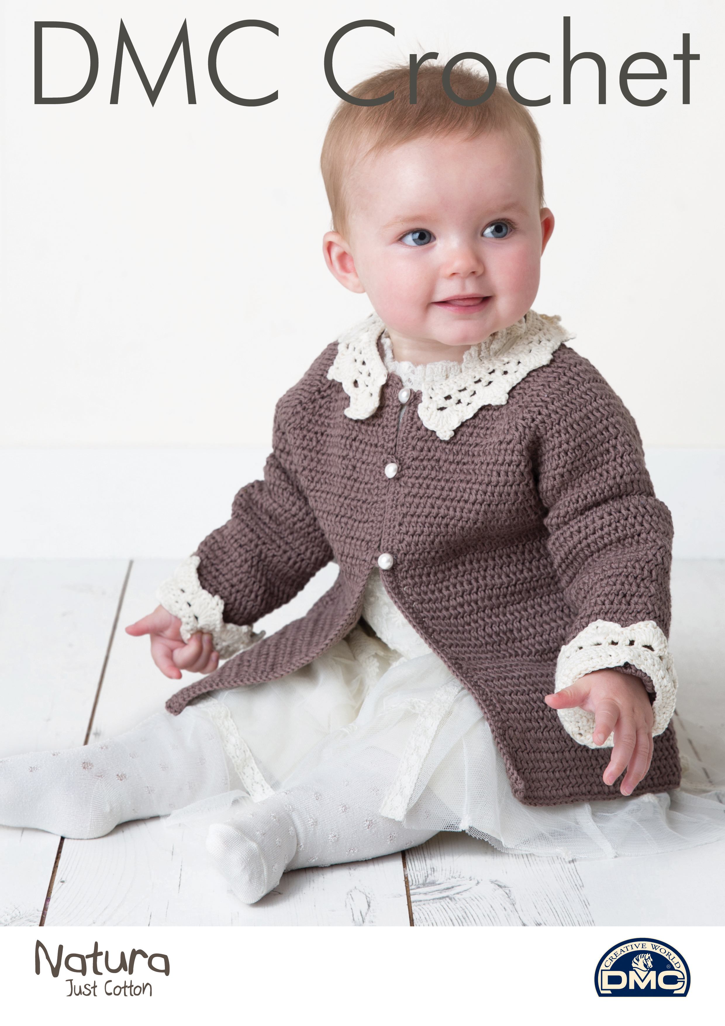 Picture of DMC Crochet Pattern: Baby Cardigan