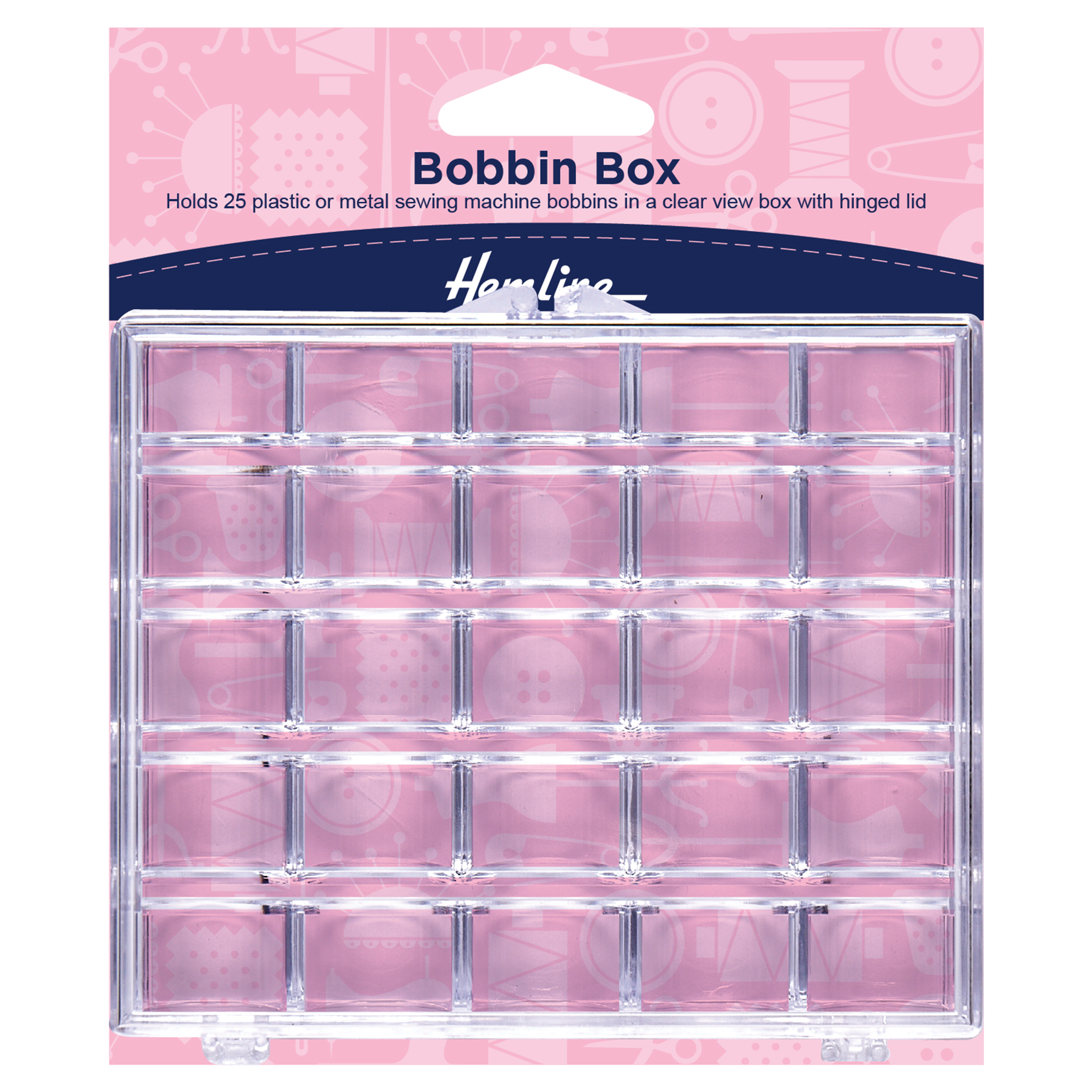 Picture of Bobbin Box: Plastic: 25 Spool