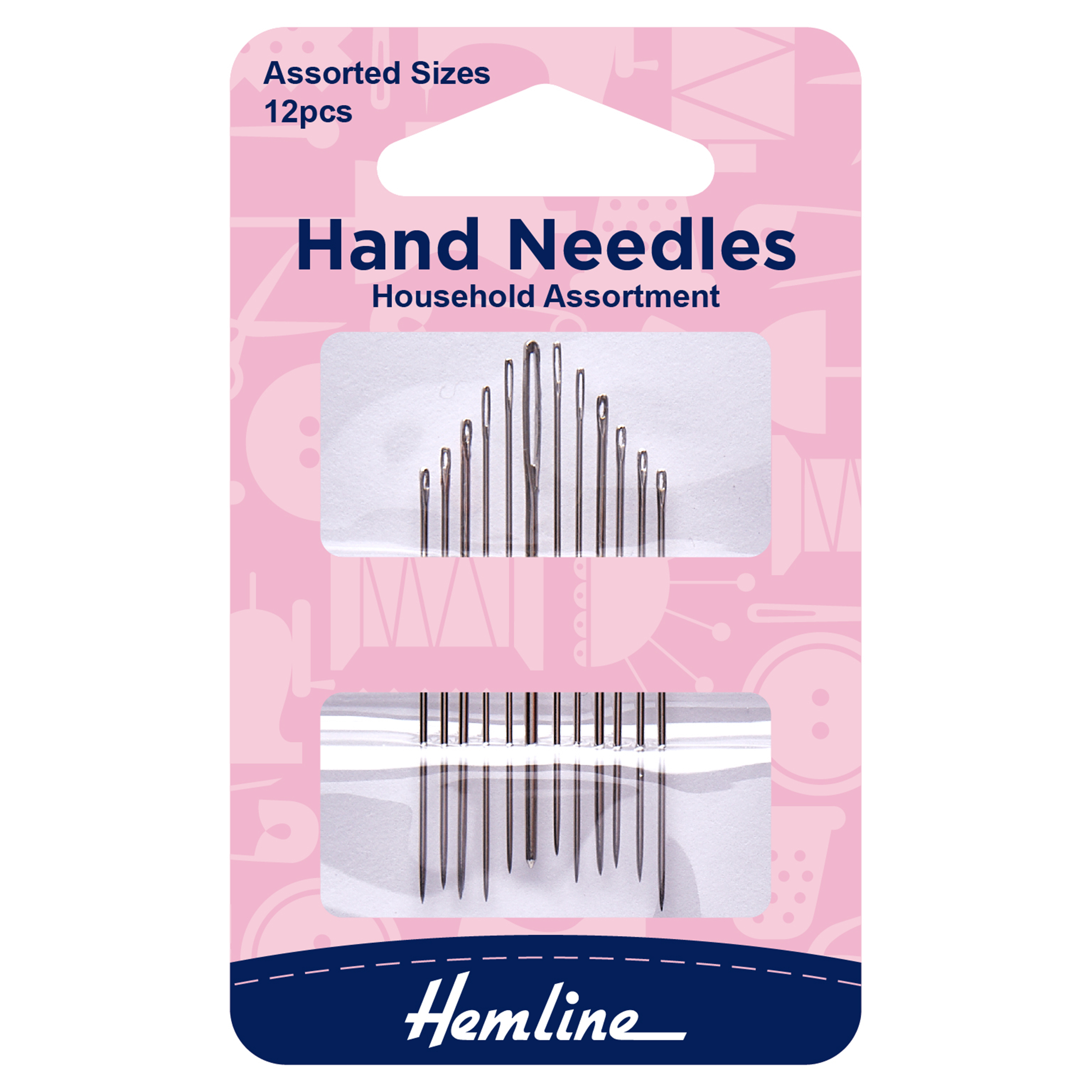 Picture of Hand Sewing Needles: Household Assorted: 12 Pieces