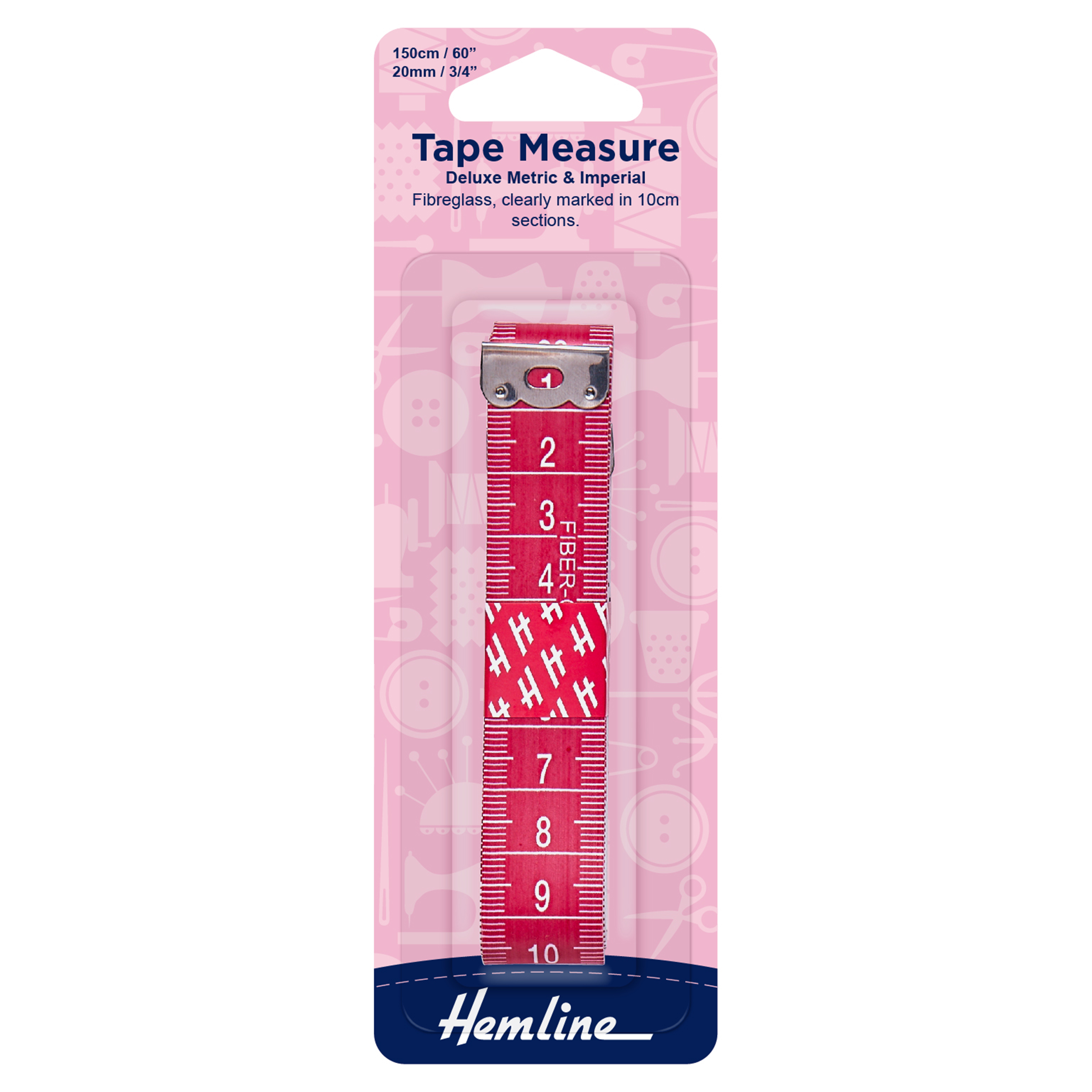 Picture of Tape Measure: Deluxe Metric and Imperial: 150cm