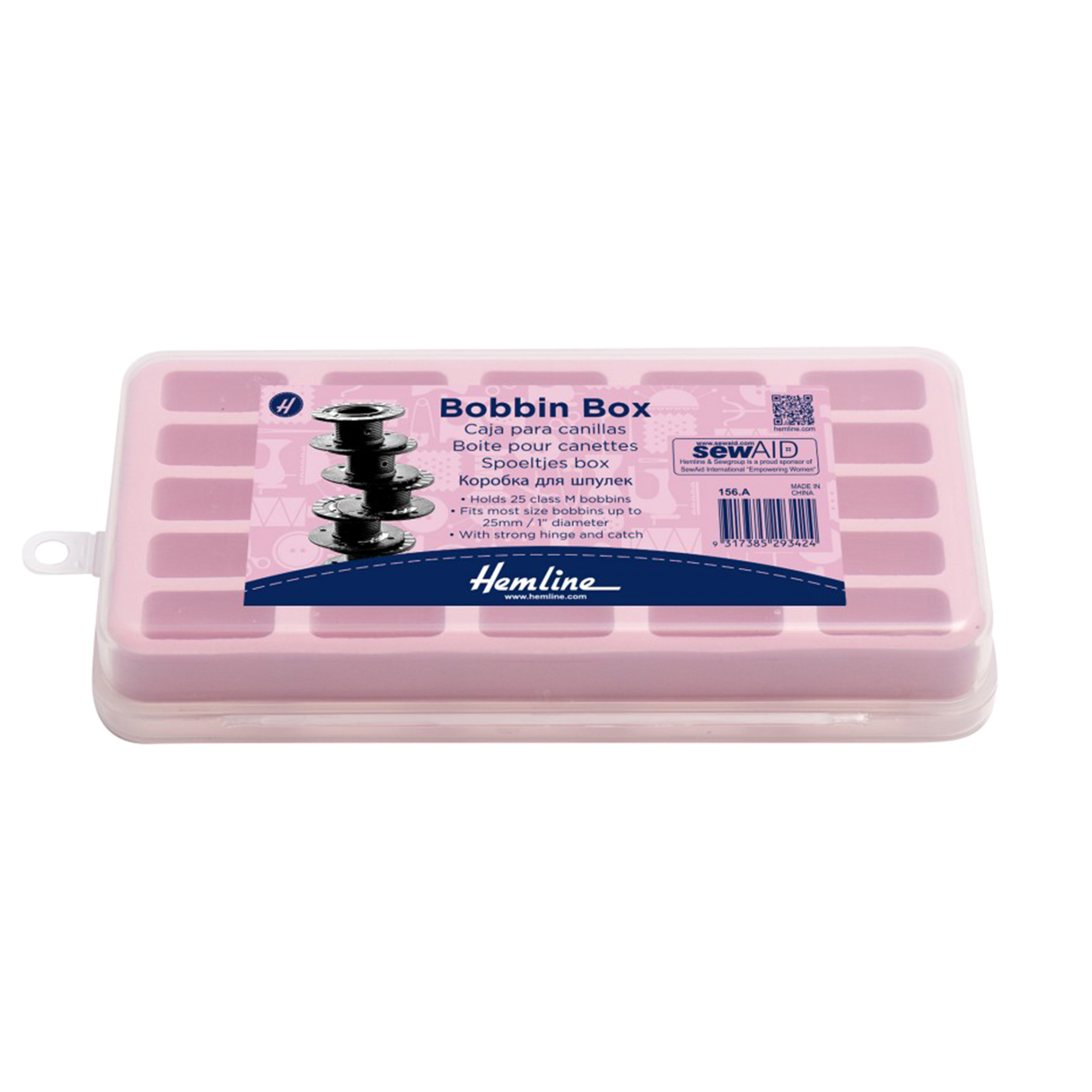 Picture of Bobbin Box: Plastic: Holds 25 Spools