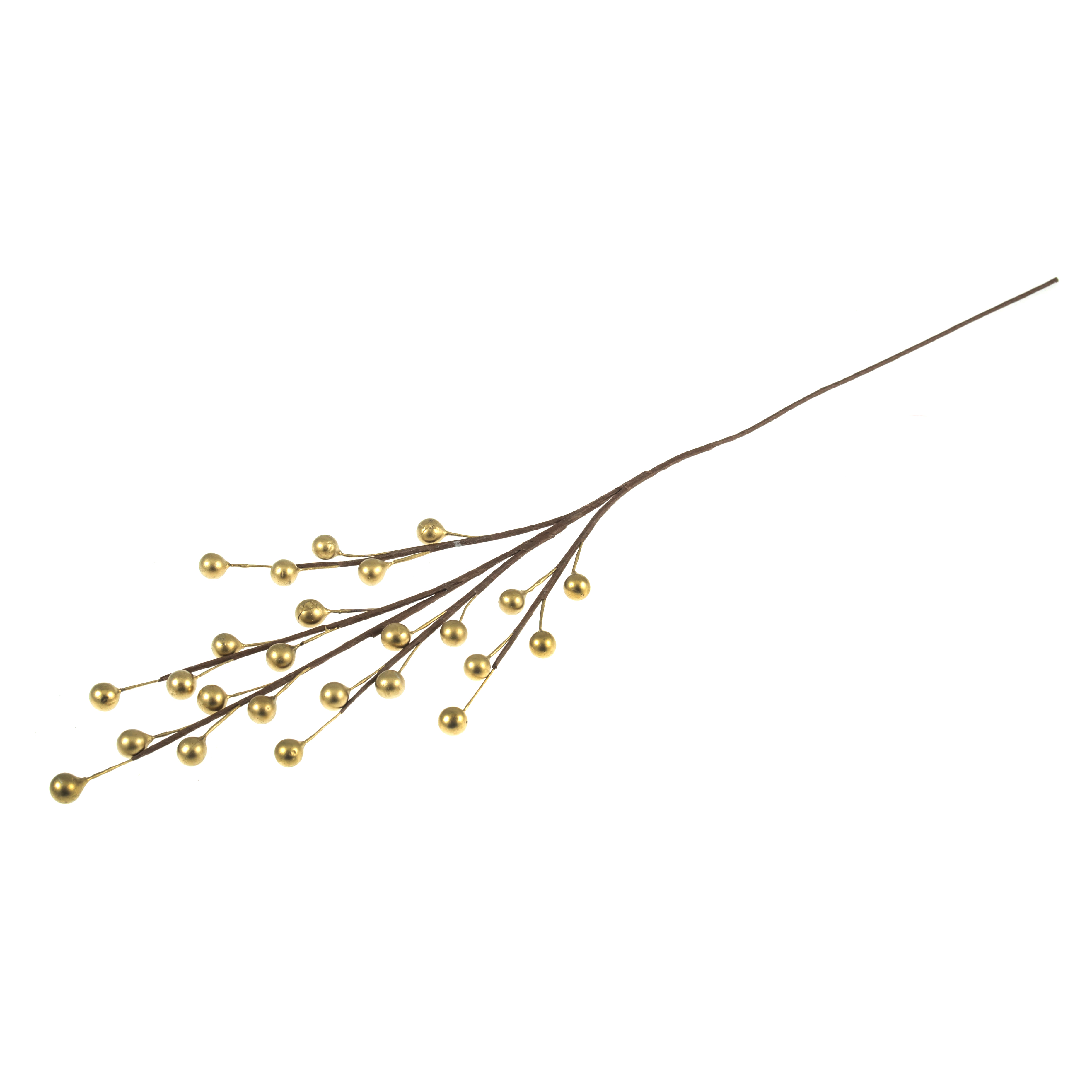 Picture of Berry Branch: 1 Piece: Gold