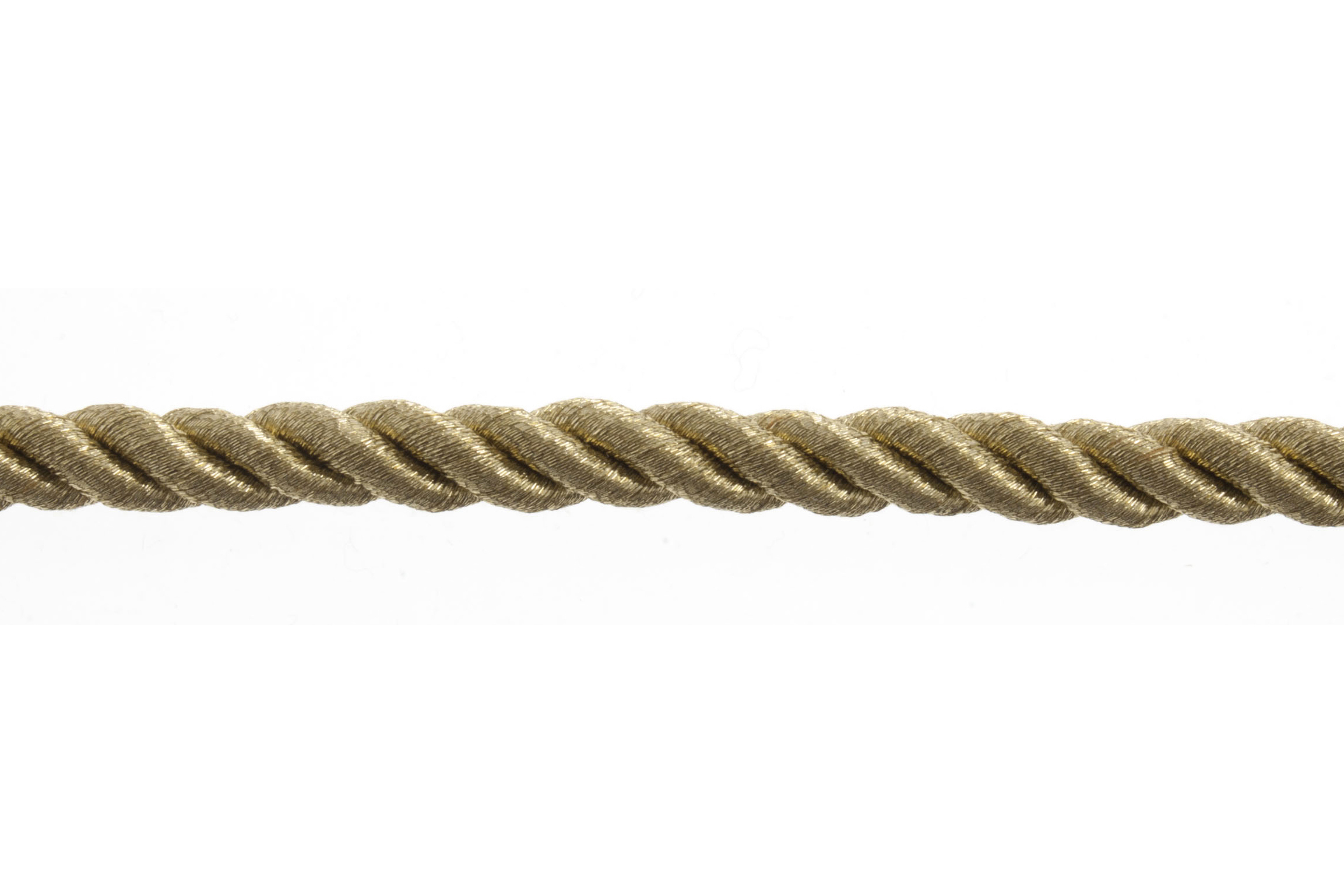 Trim: Metallic Cord: 50m x 3mm: Gold - Essential Trimmings - Groves and  Banks