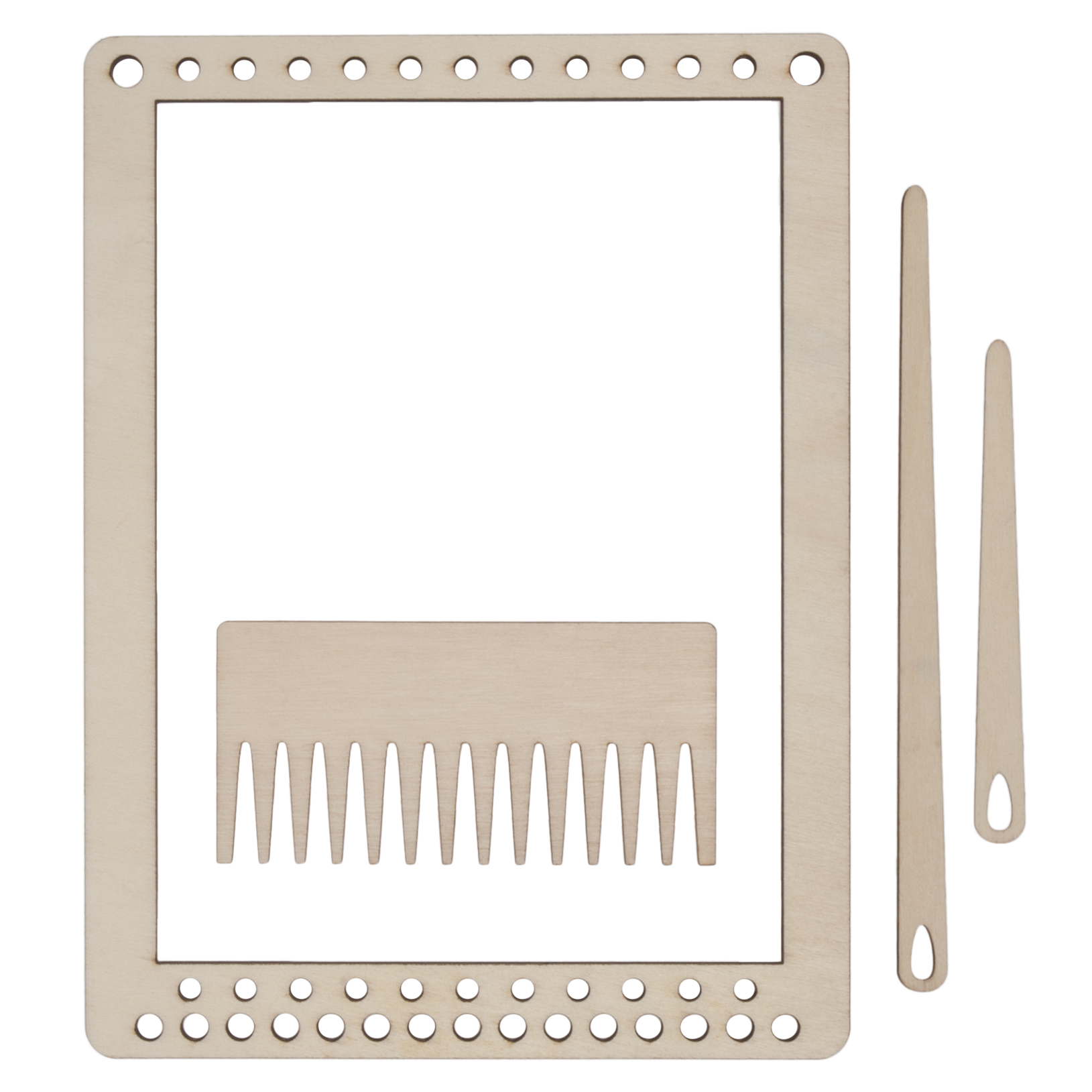 Weaving Set Loom, Comb and Two Needles Trimits Groves and Banks