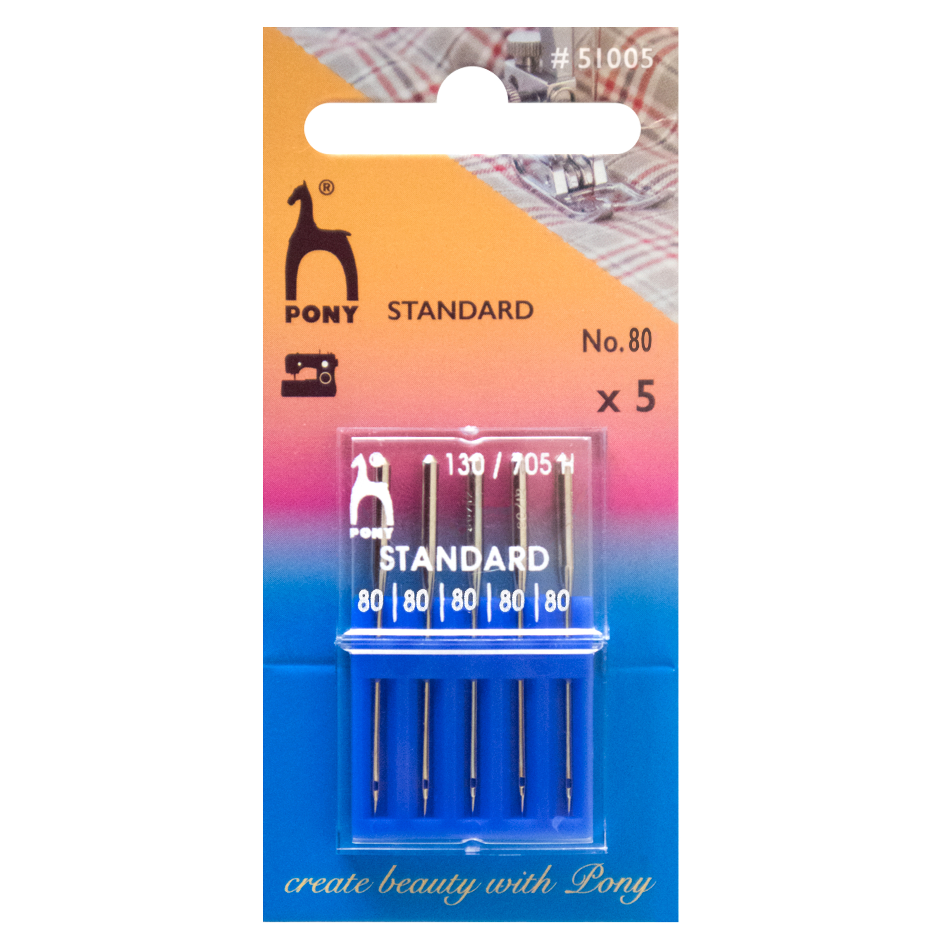 Picture of Sewing Machine Needles: Standard: Size 80