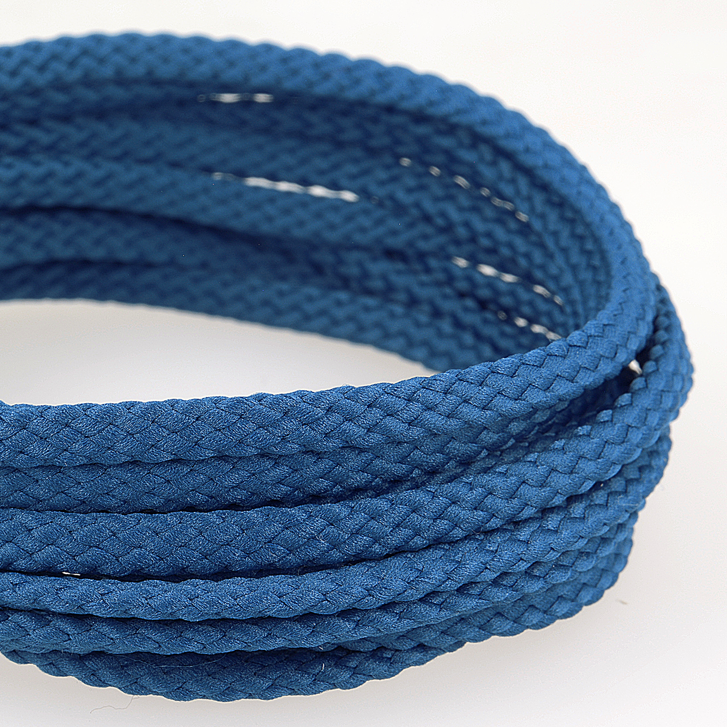 Trim: Cord: Polyester: 50m x 6mm: Blue - Stephanoise - Groves and Banks