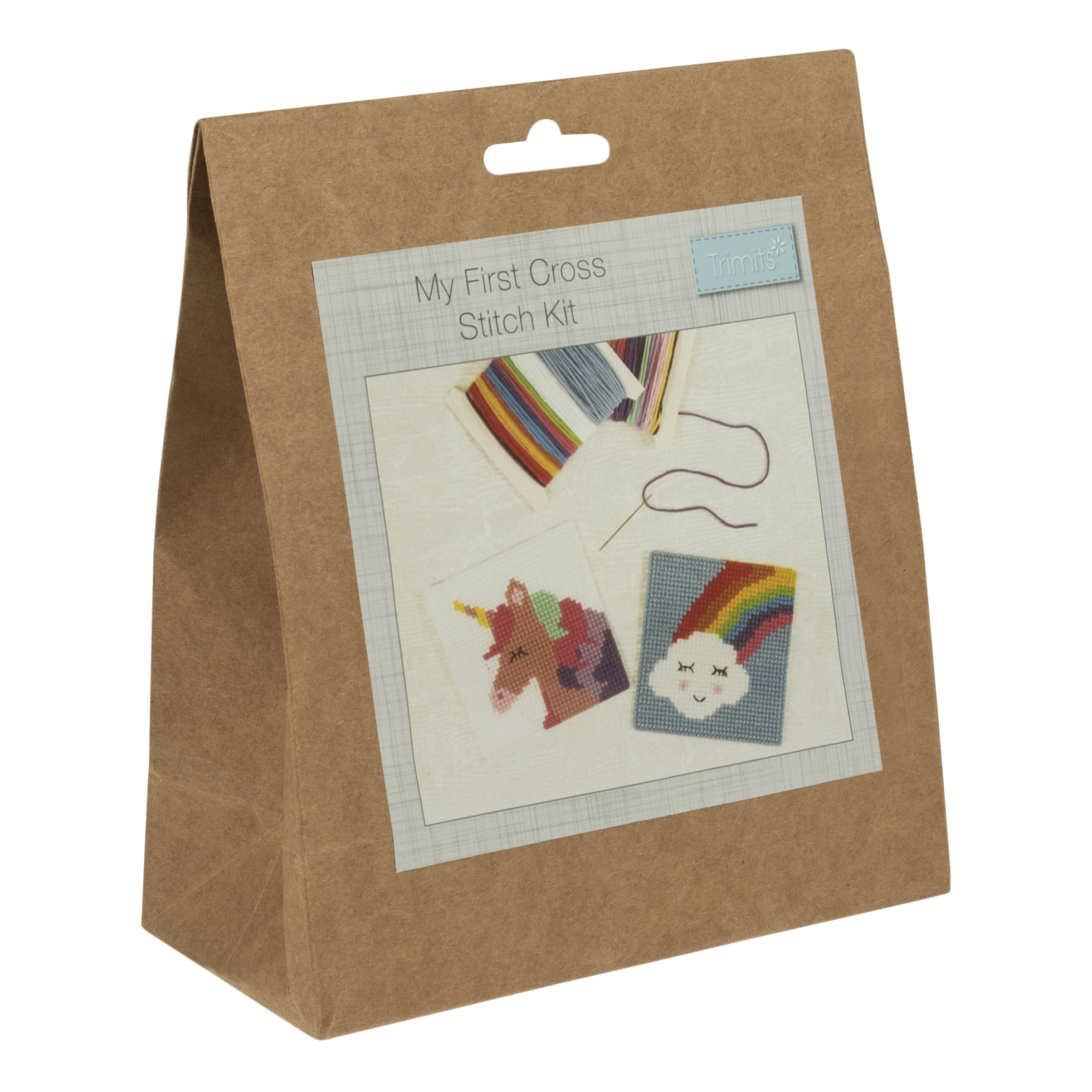 Trimits My First Cross Stitch Kit: Unicorn & Cloud Trimits My First Cross Stitch Kit: Unicorn & Cloud