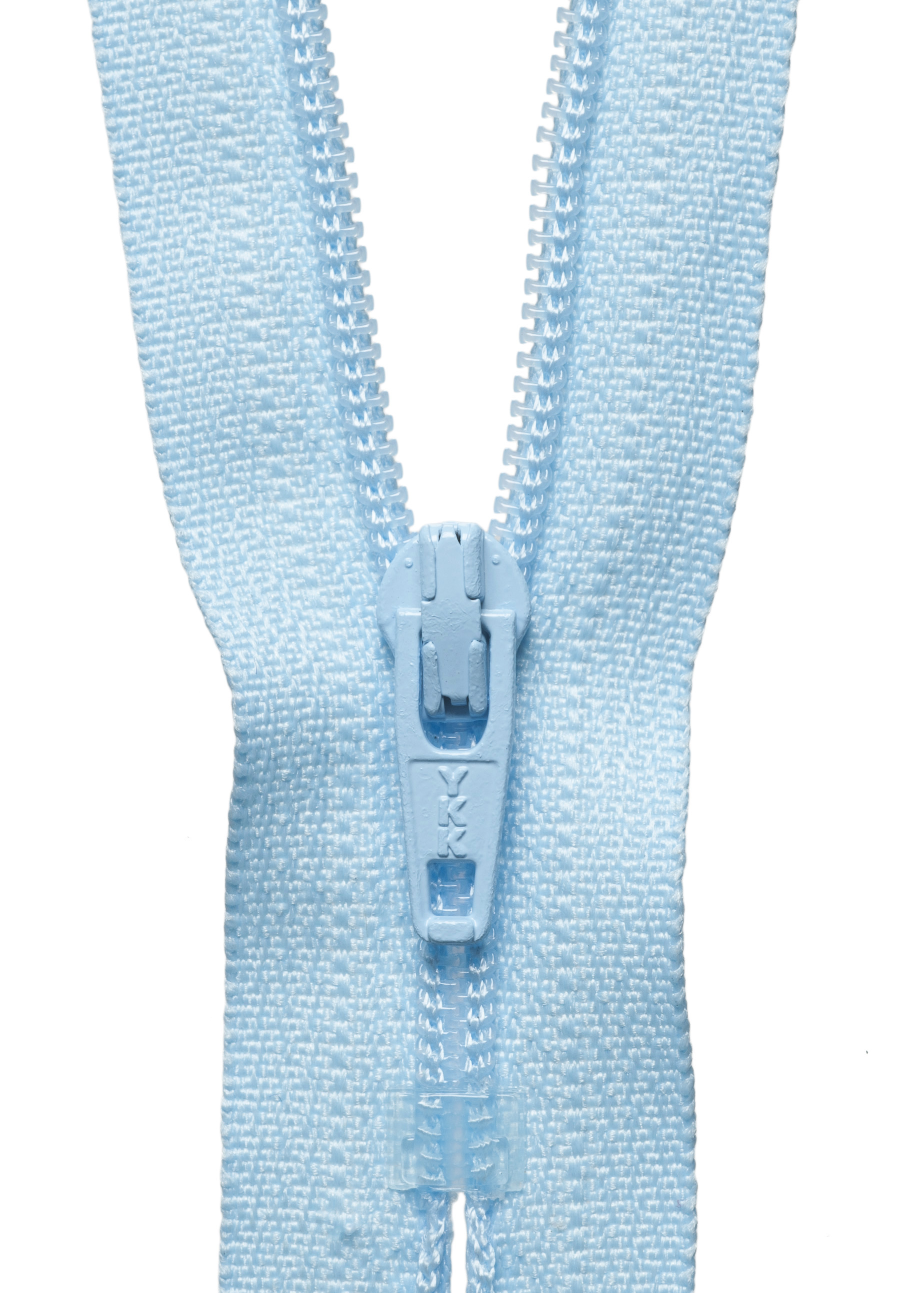 Nylon Dress and Skirt Zip 15cm or 5.90in Light Blue YKK Groves