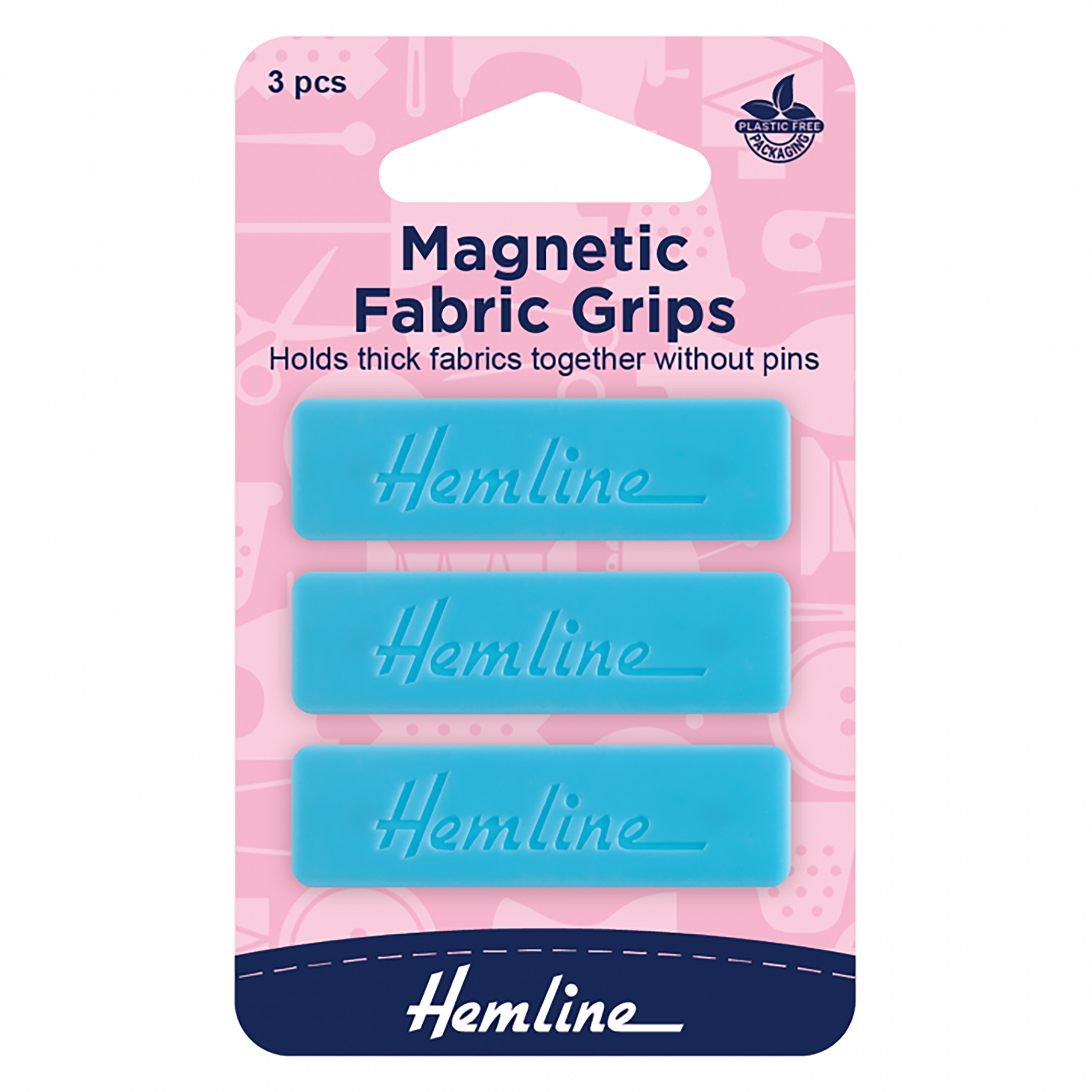 Fabric Grips 3 Pieces Hemline Groves and Banks