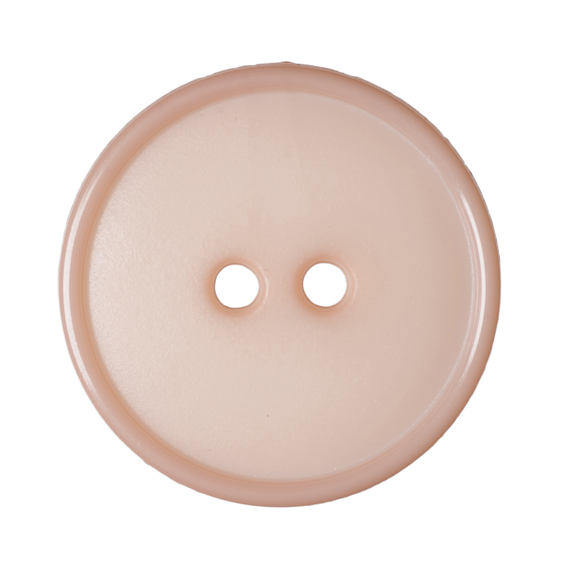 Buttons: Flat Top: Narrow Rim: 2-Hole: 20mm: Pink - Trimits Loose ...