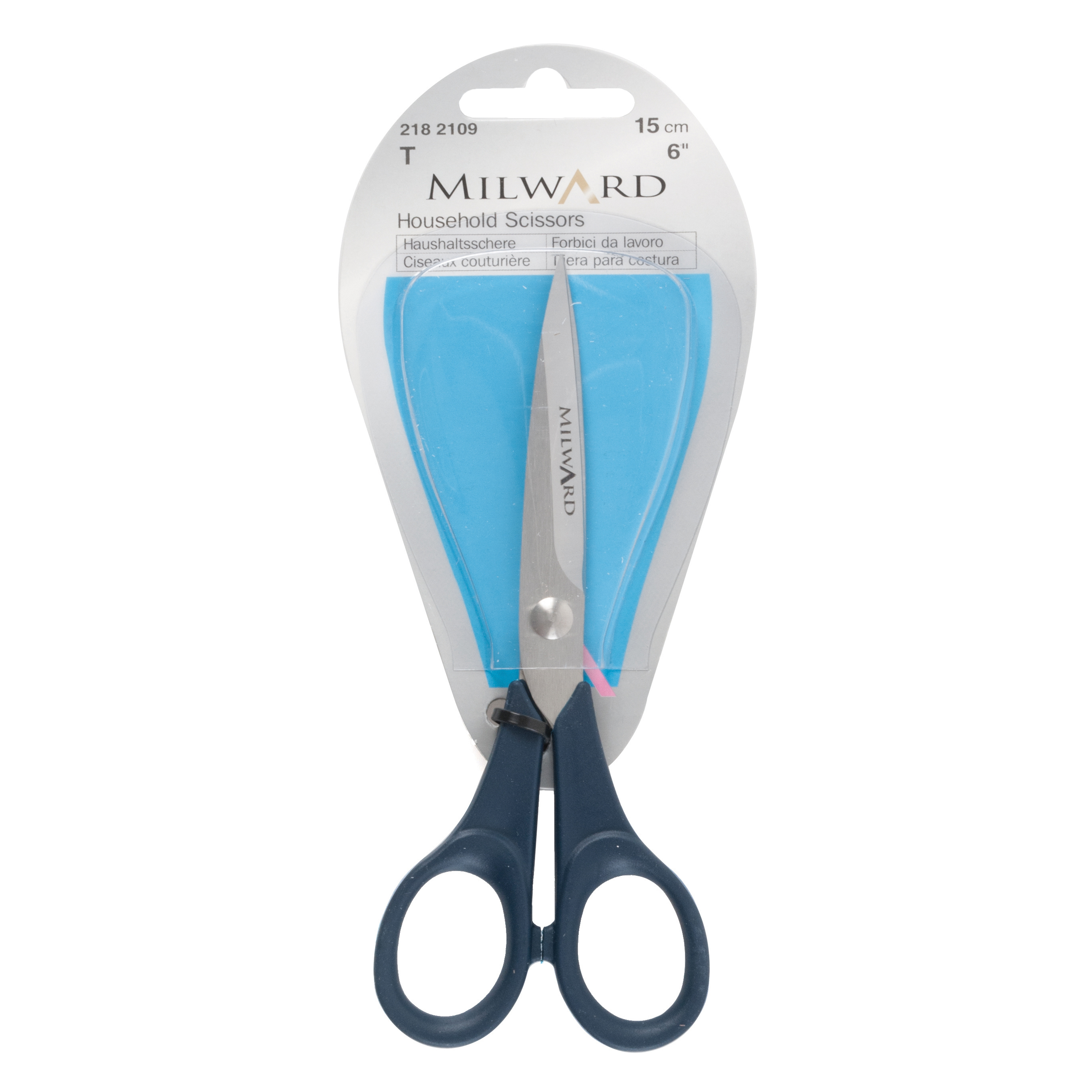 Picture of Scissors: Household: 15cm: Plastic Handle