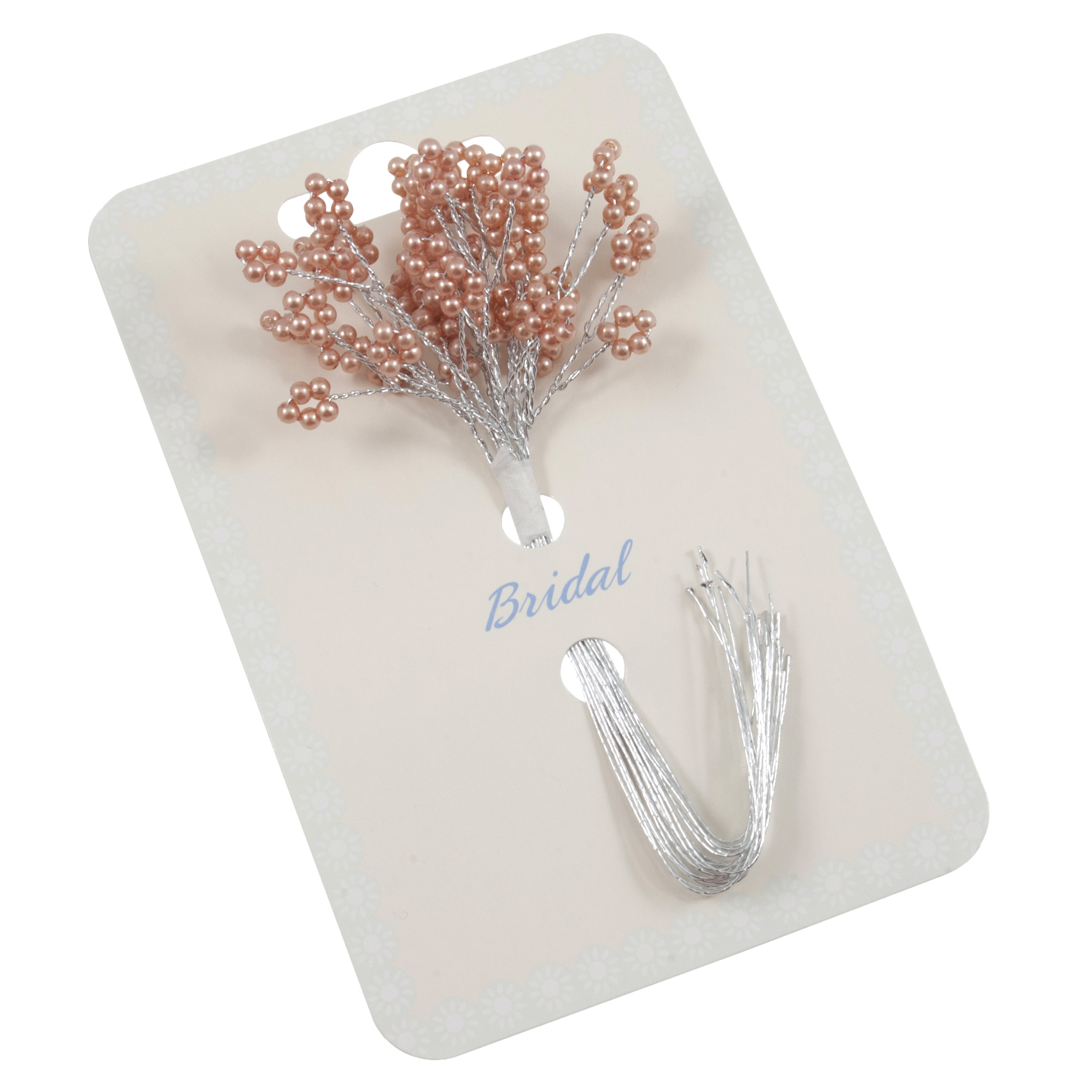 Picture of Pick: Clover Leaf: 2mm: Pack of 12: Rose Gold \ Silver