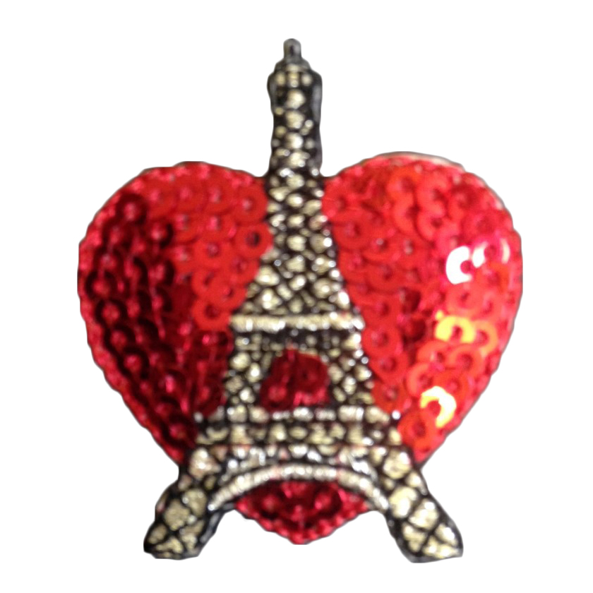 Picture of Motif: Eiffel Tower Heart: Small