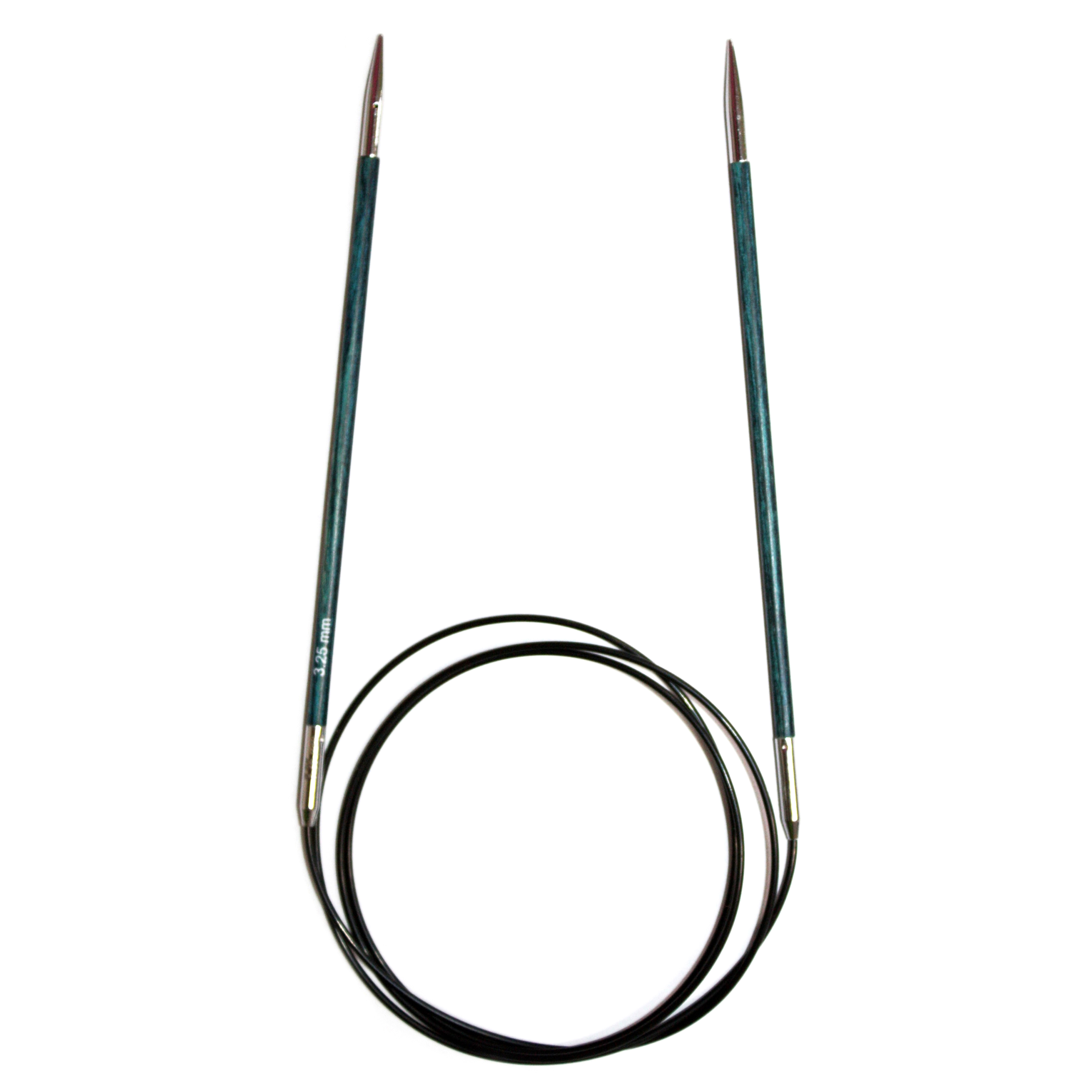 Knitting Pins: Circular: Fixed: Royale: 150cm x 3.25mm - KnitPro ...