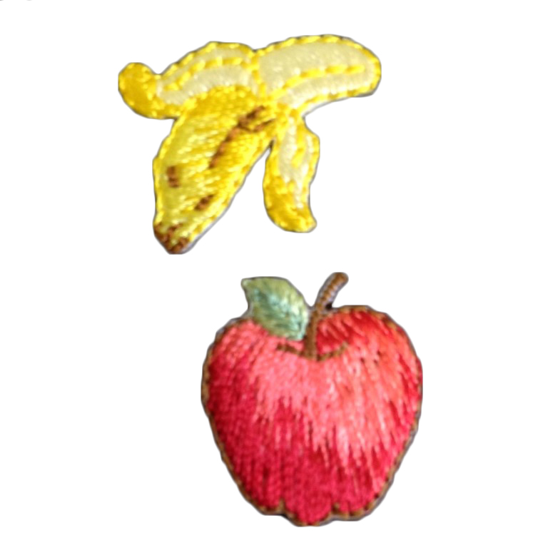 Picture of Motif: Banana/Apple: Small format card