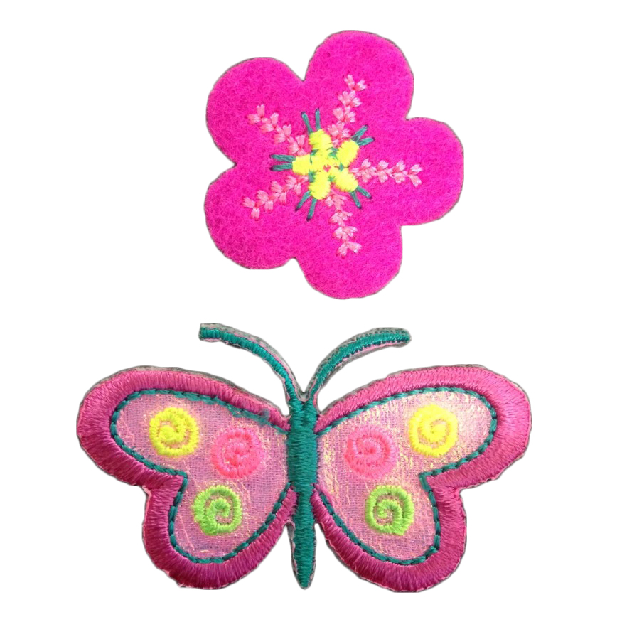Picture of Motif: Flower + Butterfly: Small format card