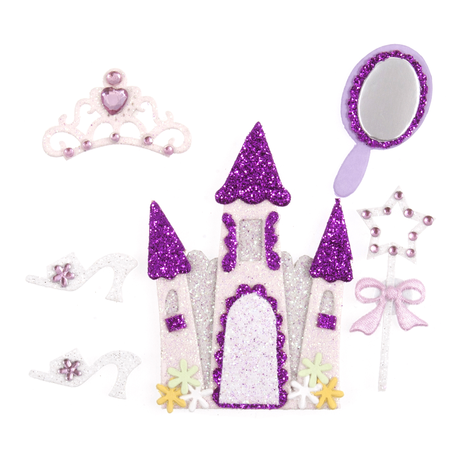 Picture of Craft Embellishments: Princess Castle Kit: Pack of 6