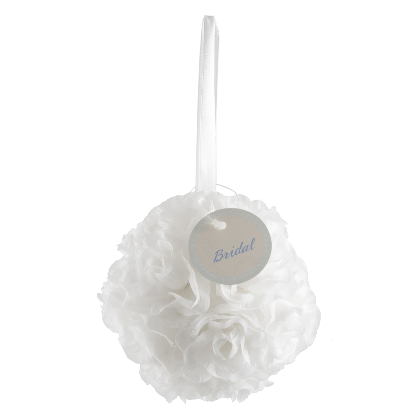 Kissing Ball Rose 15cm White Occasions Bulk Groves and Banks