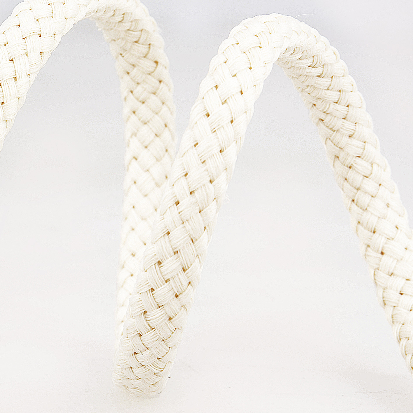 Trim Cord Braided 15m x 8mm Ivory Stephanoise Groves and Banks