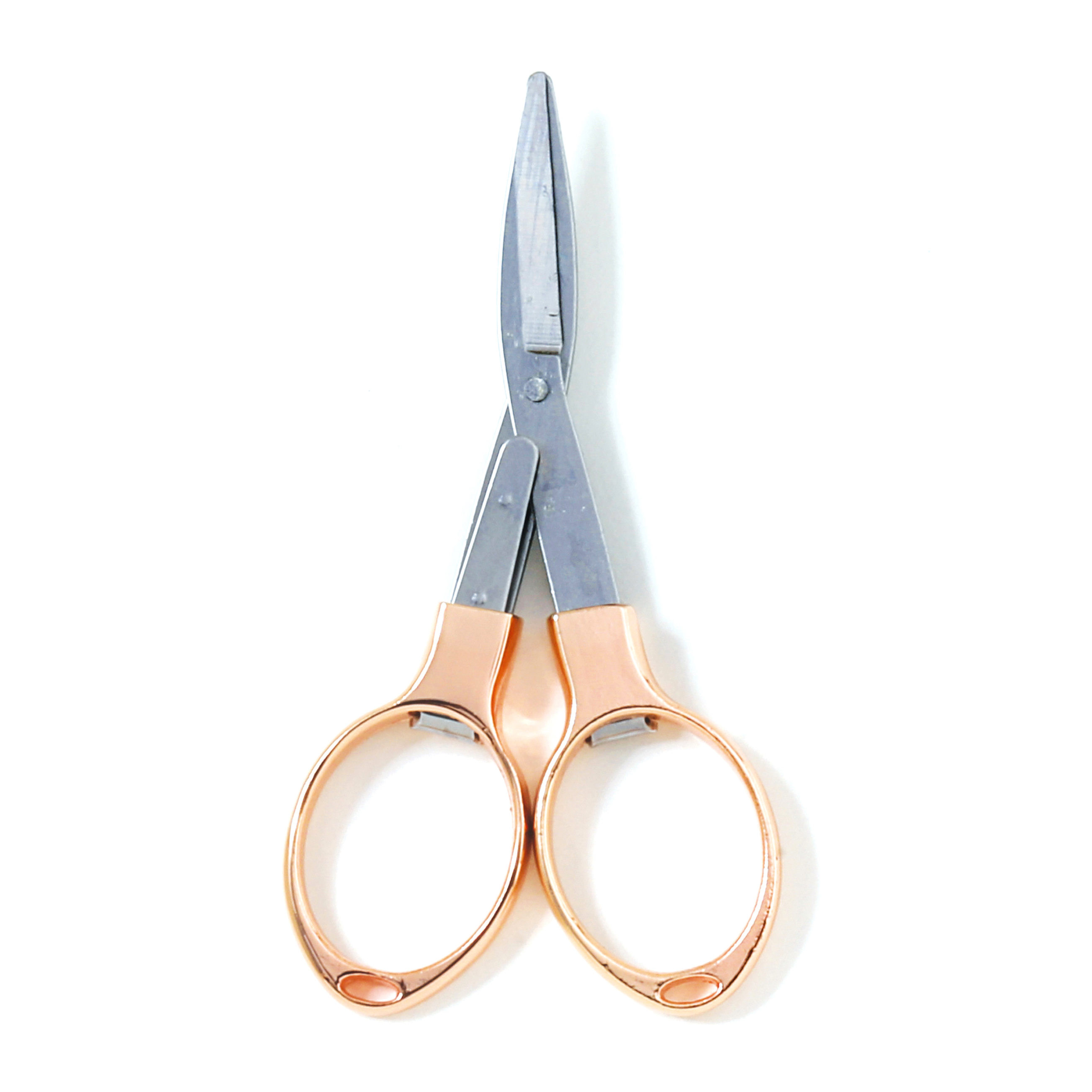 Folding Scissors Rose Gold KnitPro Groves and Banks
