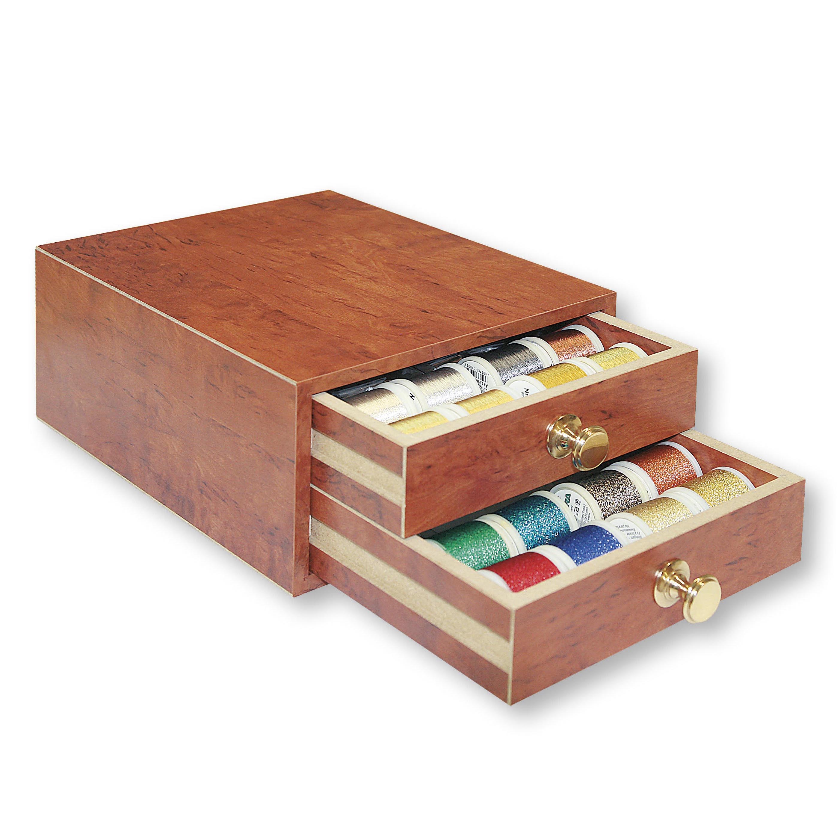 Mini Treasure Chest Metallic No.40 42 x 200m Spools Madeira