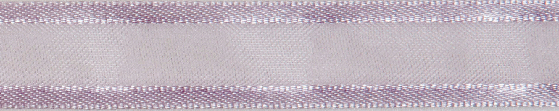 Picture of Ribbon: Organdie with Satin Edge: 5m x 12mm: Lilac
