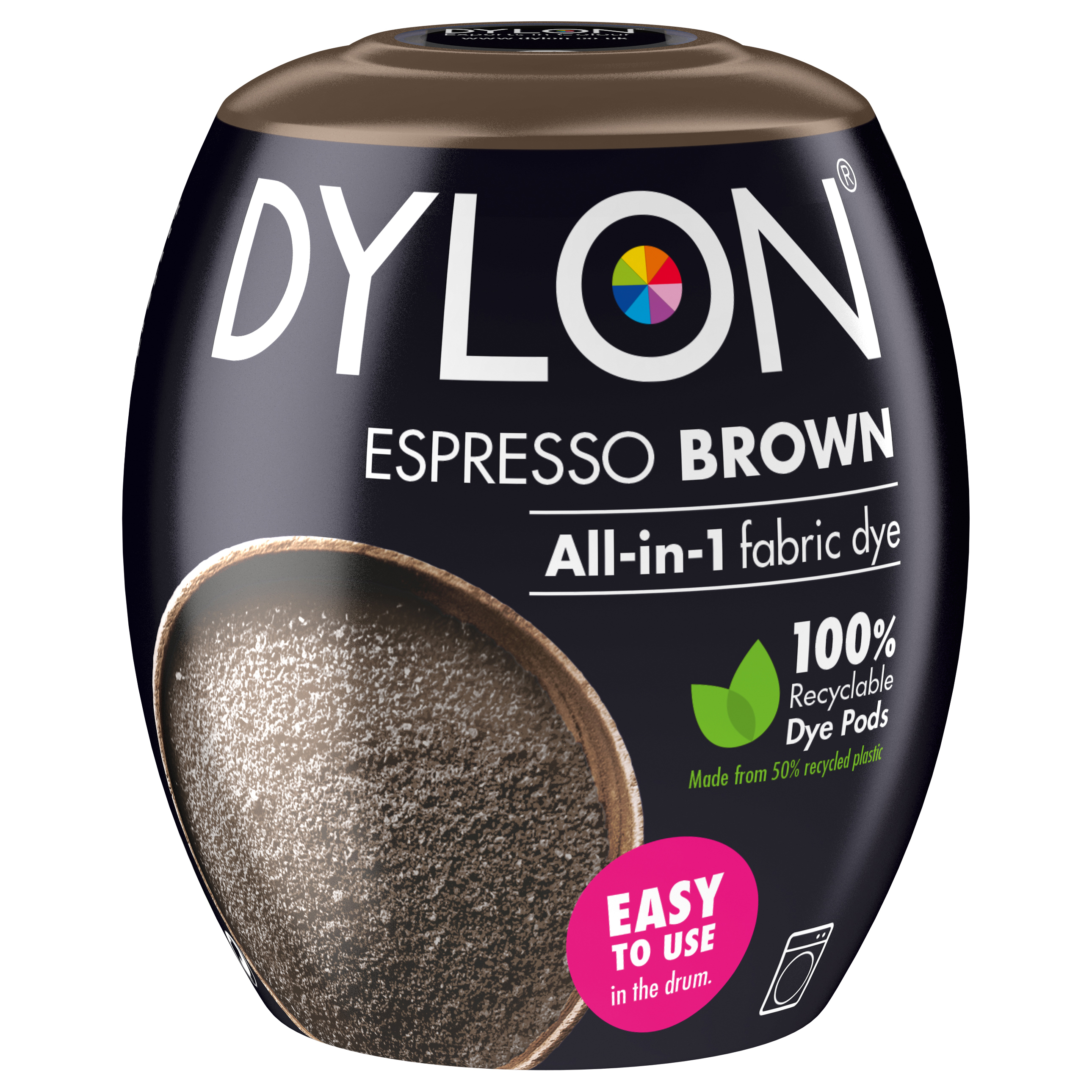 DYLON Espresso Brown Fabric Dye - Supplies