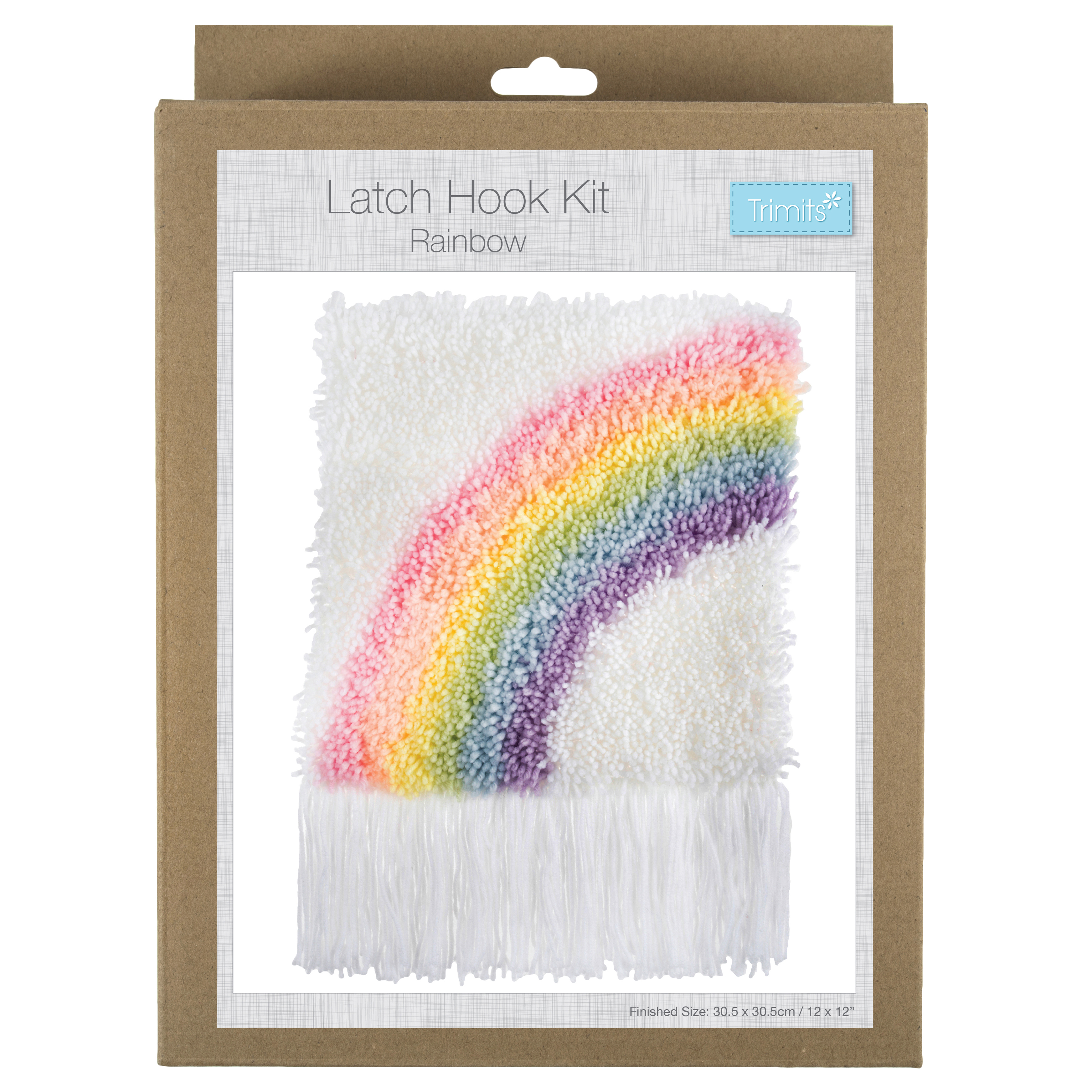 Latch Hook Kit: Rainbow - Trimits - Groves and Banks