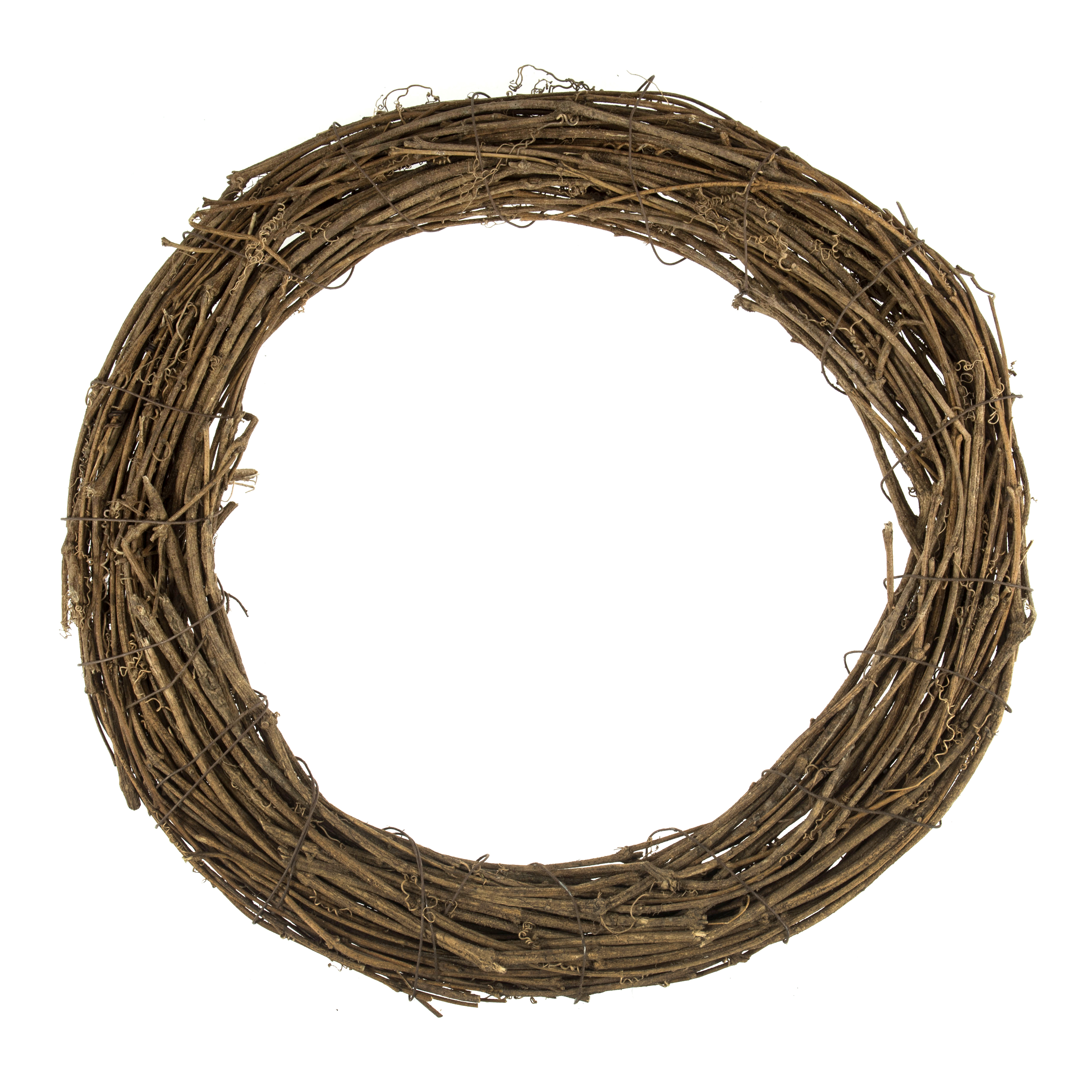 Picture of Wreath Base: Natural Willow: 40cm/15.7in: 3 Pieces