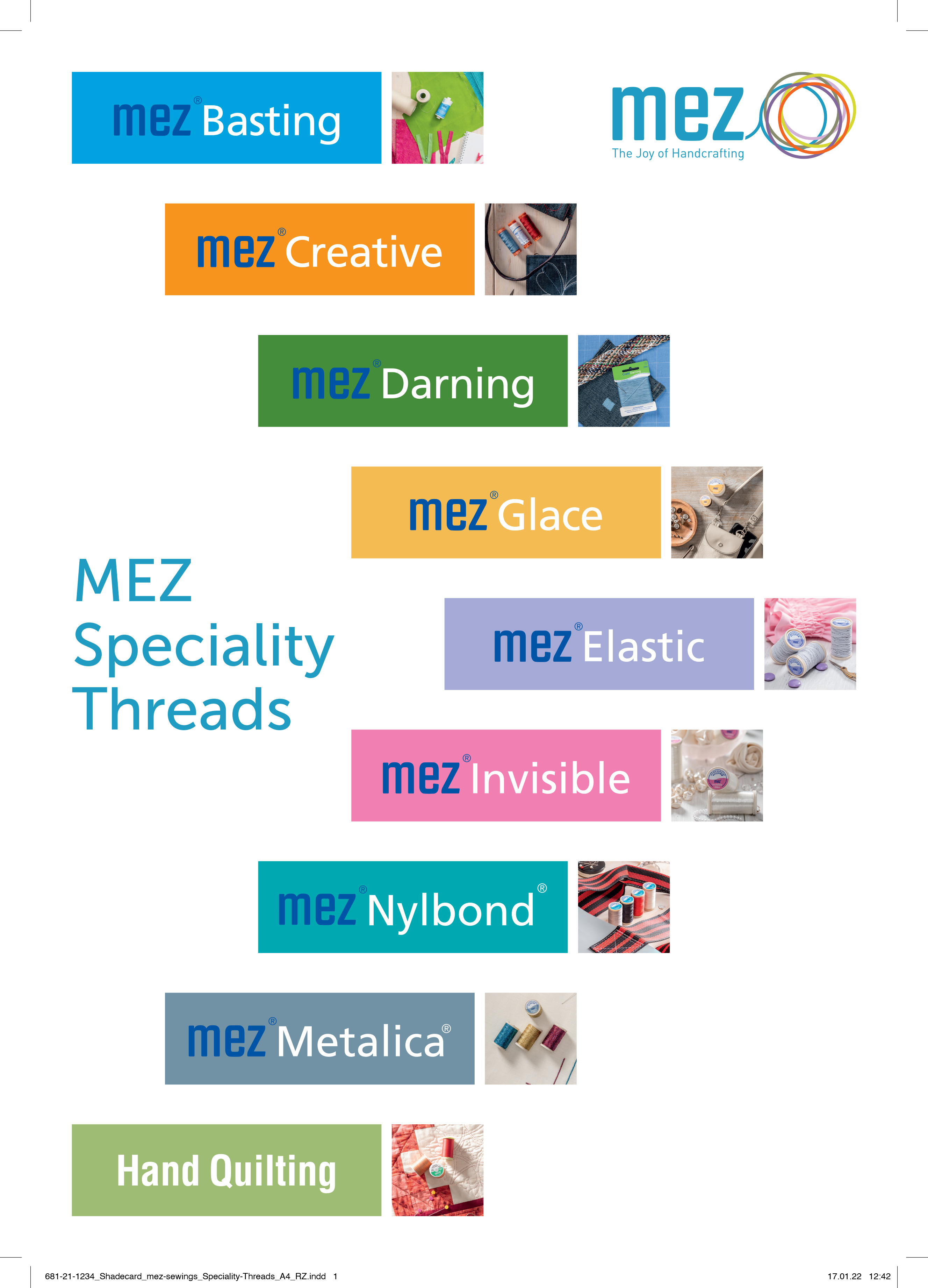 MEZ Speciality Threads Mez Coats Groves and Banks