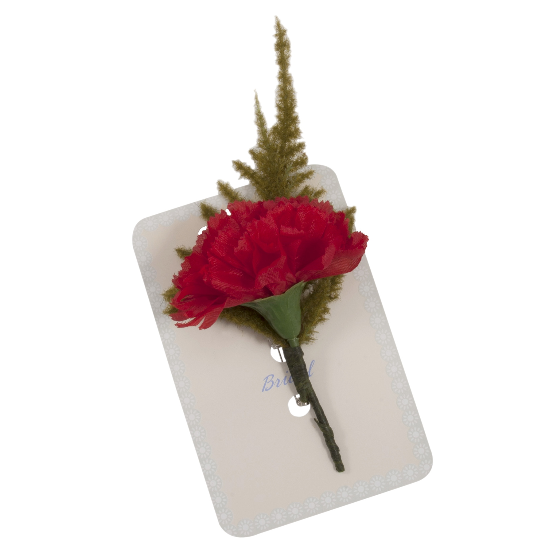 Picture of Corsage: Carnation: 7cm: Red