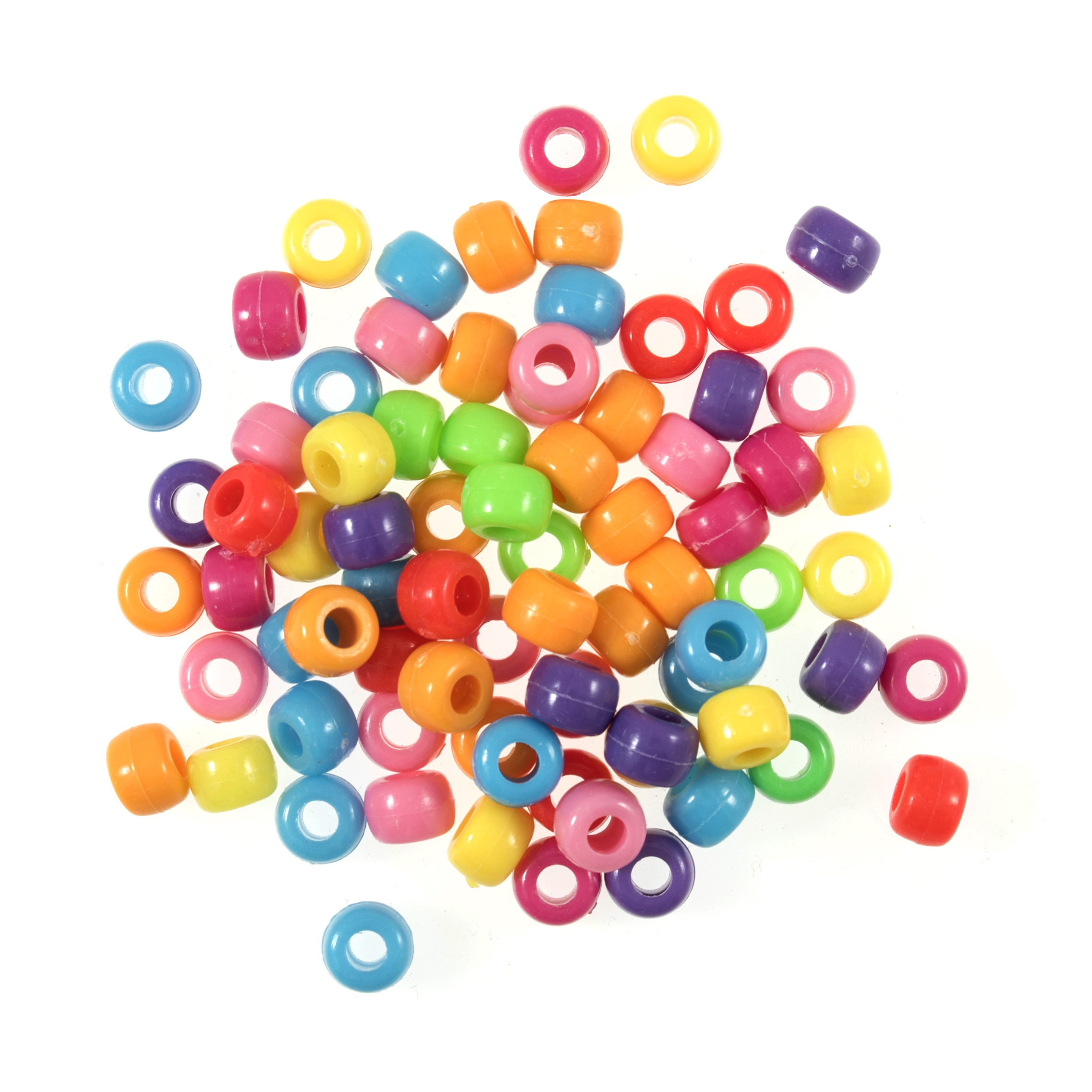 Beads: Crow: Plastic: Round: Multi-Colour: 20g Packs - Trimits - Groves ...