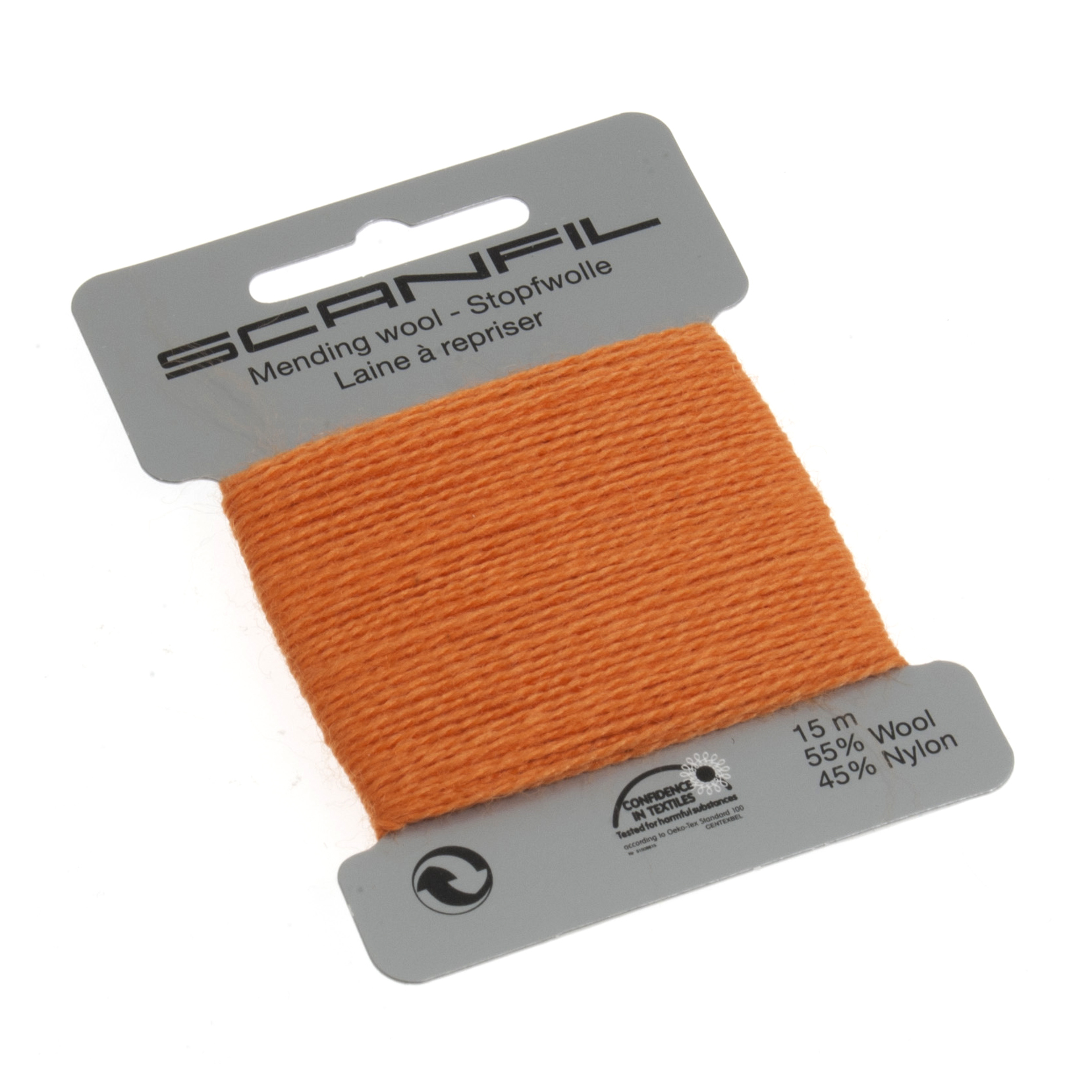 Picture of Mending Wool 15m: Orange