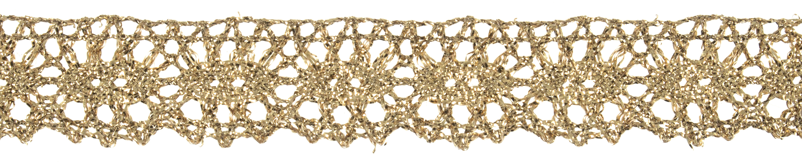 Picture of Trim: Lace: Metallic: 25m x 20mm: Gold